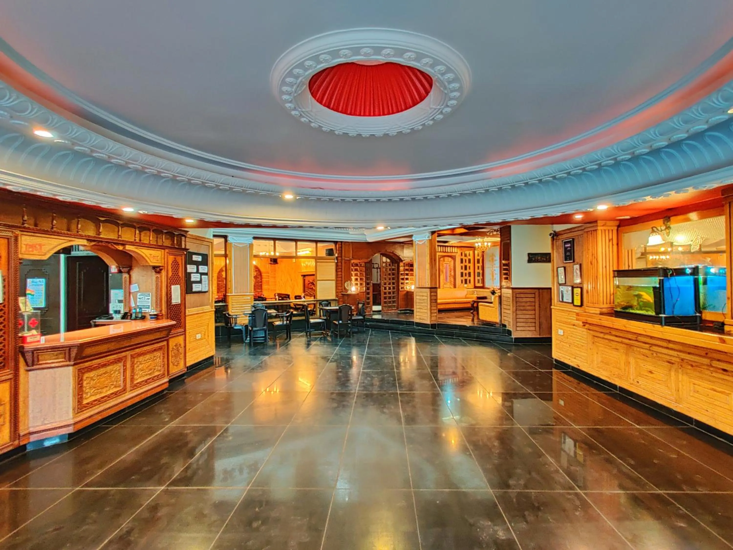 Lobby or reception in Hotel Pratap Heritage