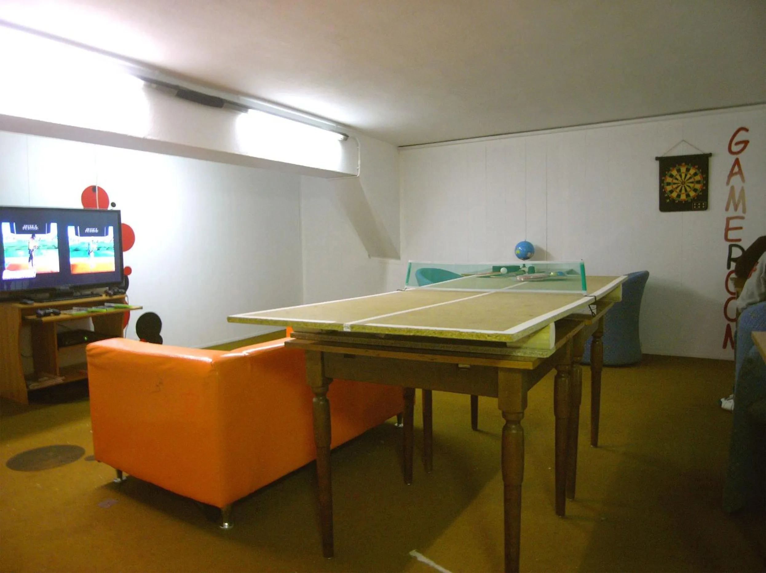 Game Room in Hostel Colours