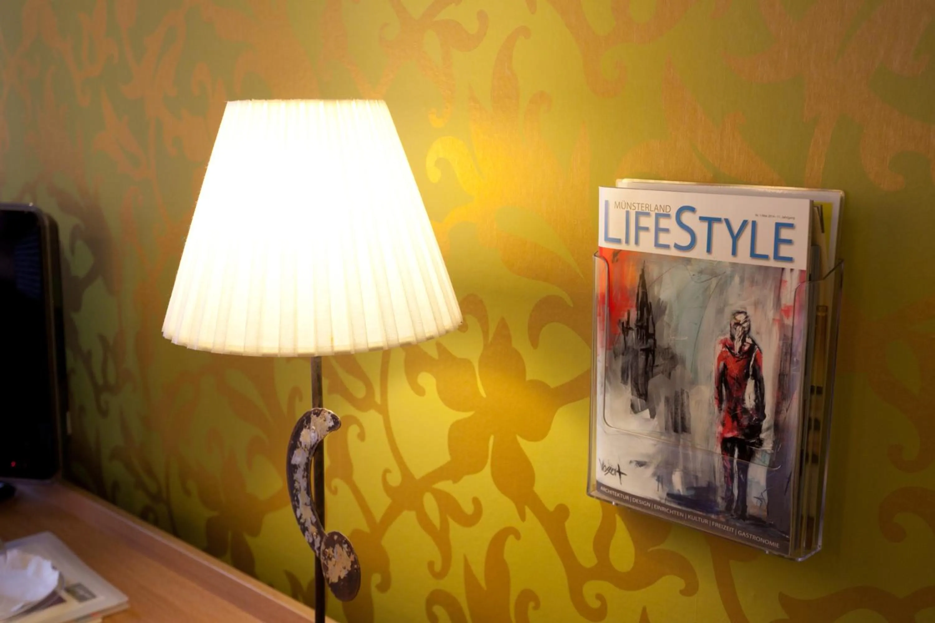 Decorative detail in Hotel Schepers