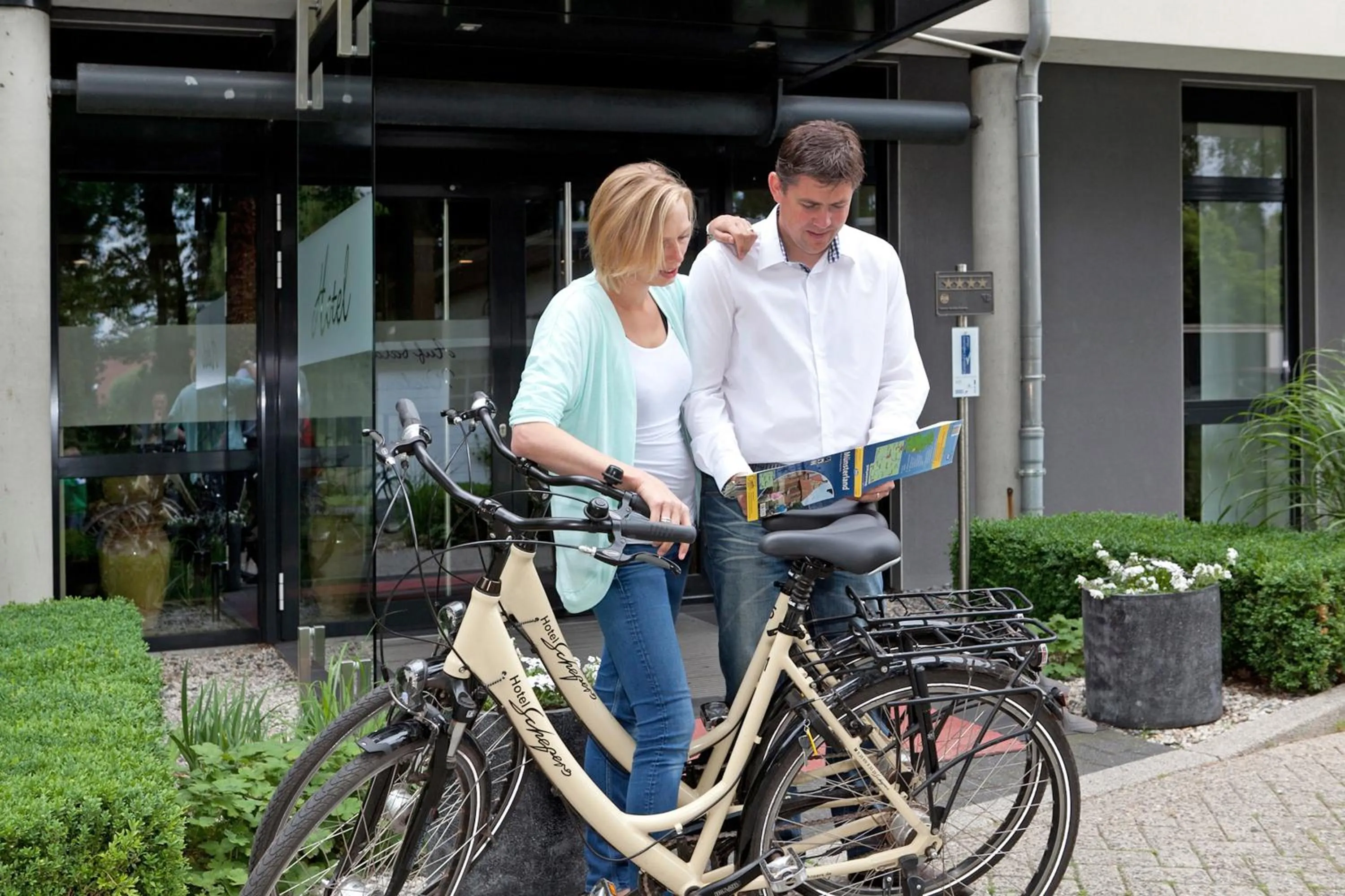 Cycling in Hotel Schepers