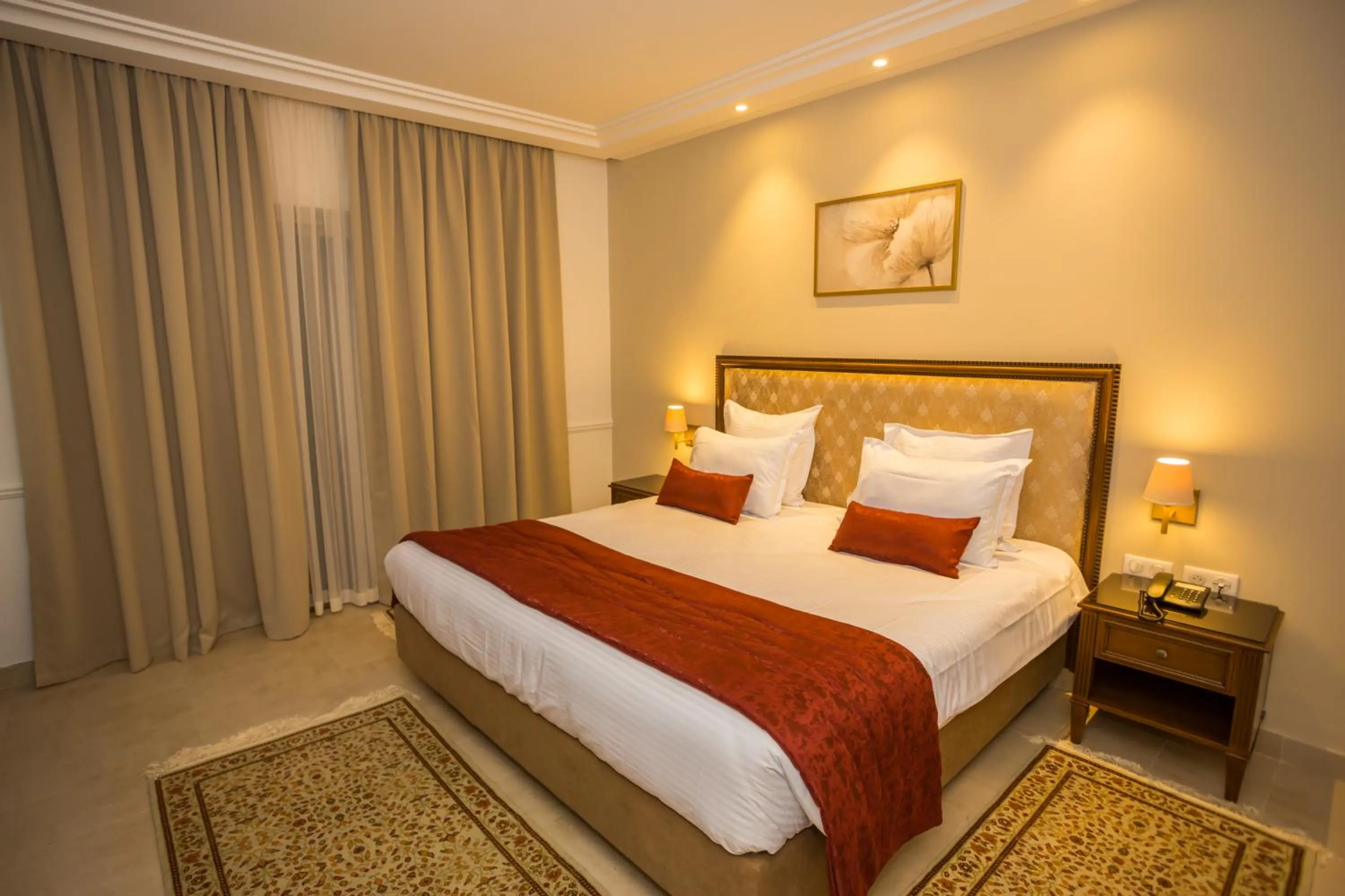 Bed in HOTEL PALAIS ROYAL