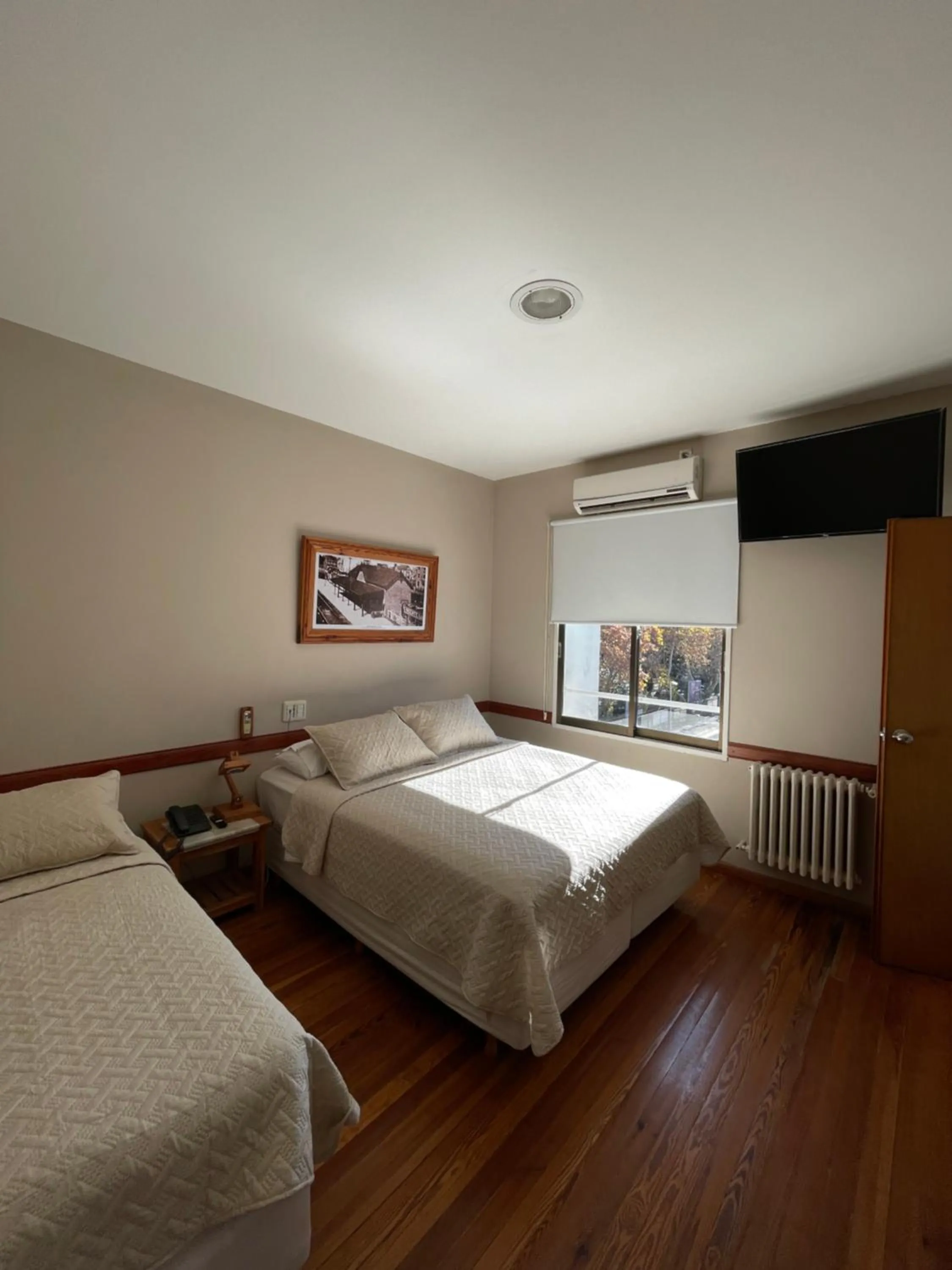 Bed in Hotel Vicente López