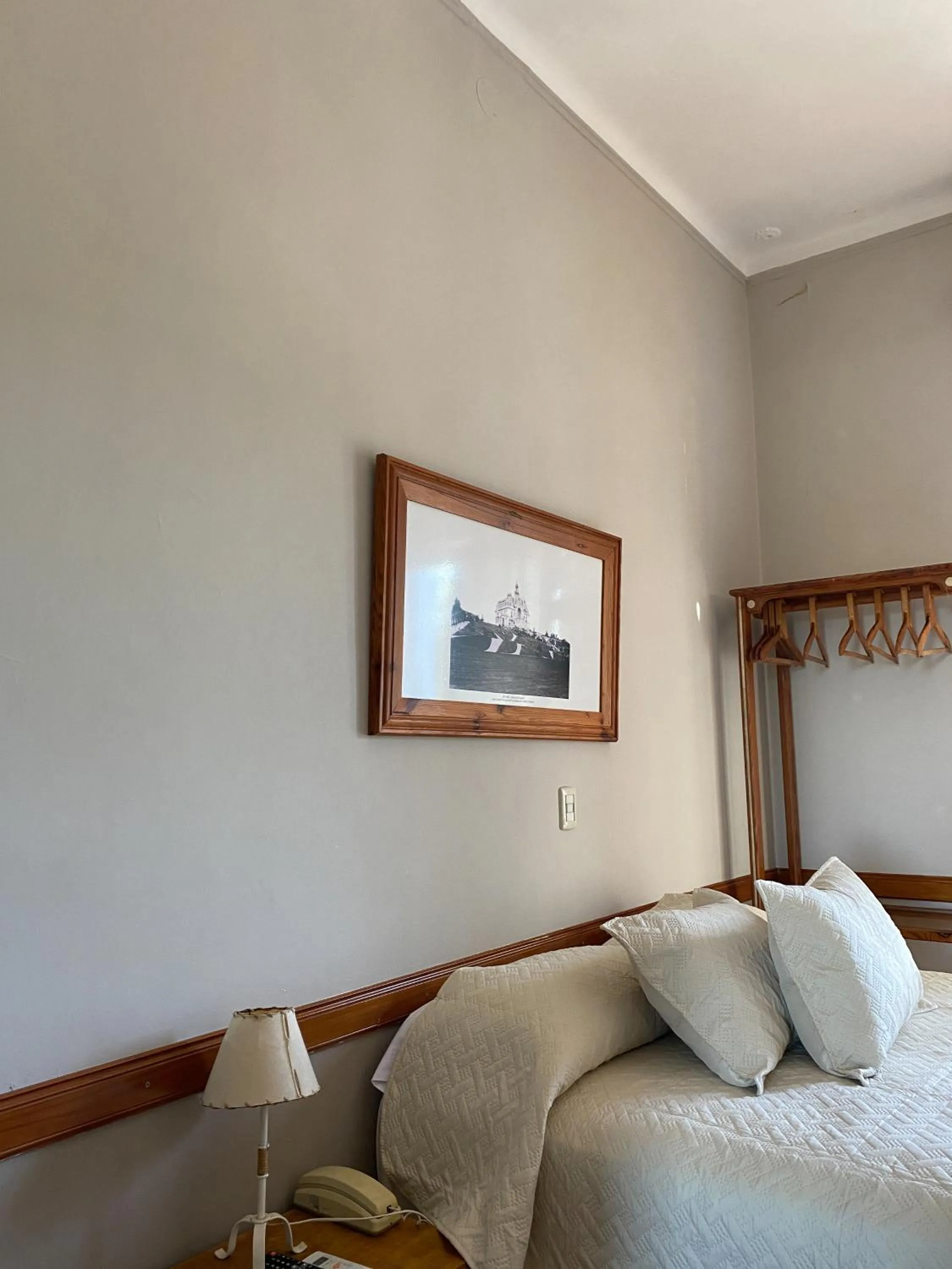 Bed in Hotel Vicente López
