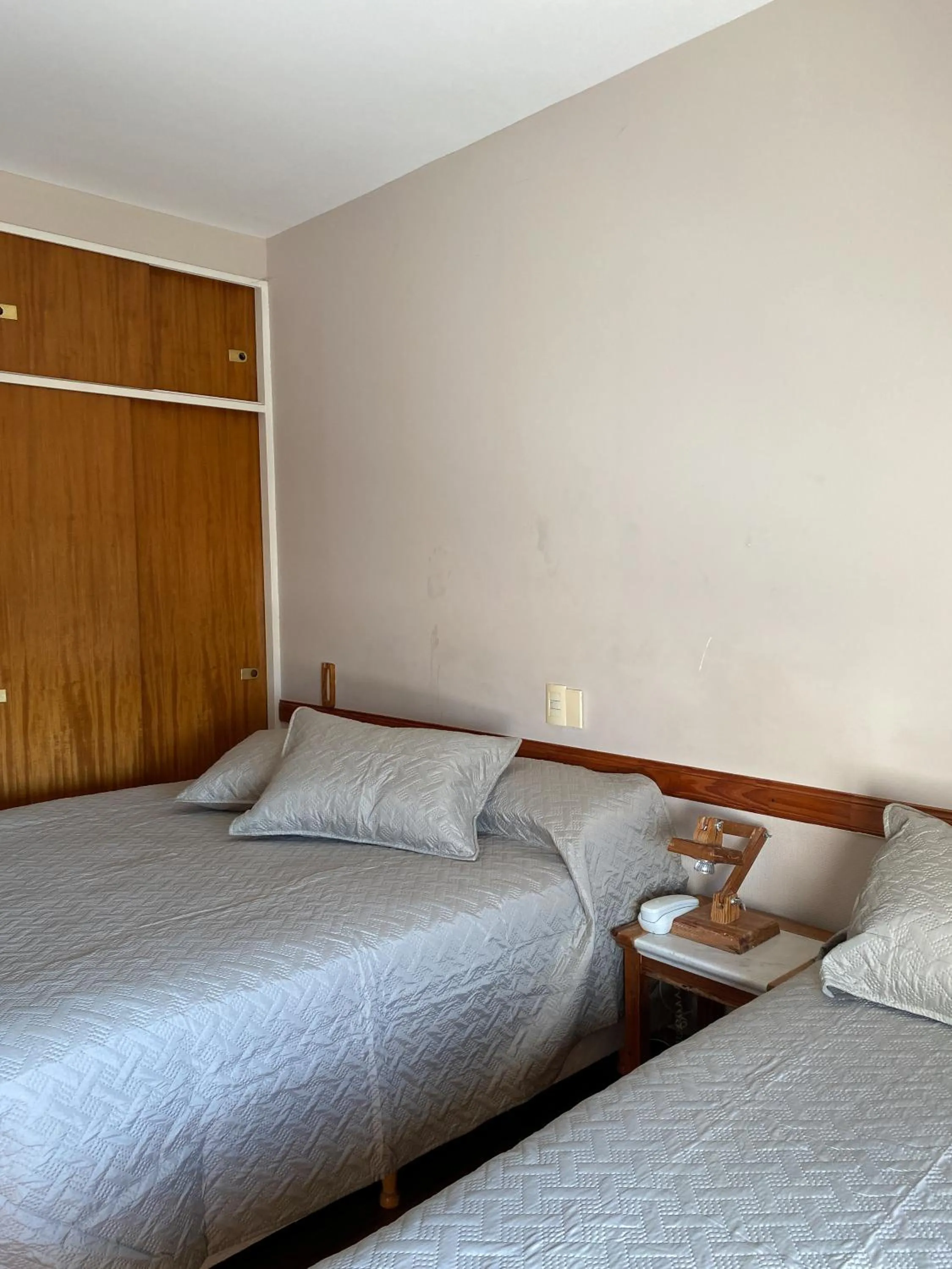 Bed in Hotel Vicente López