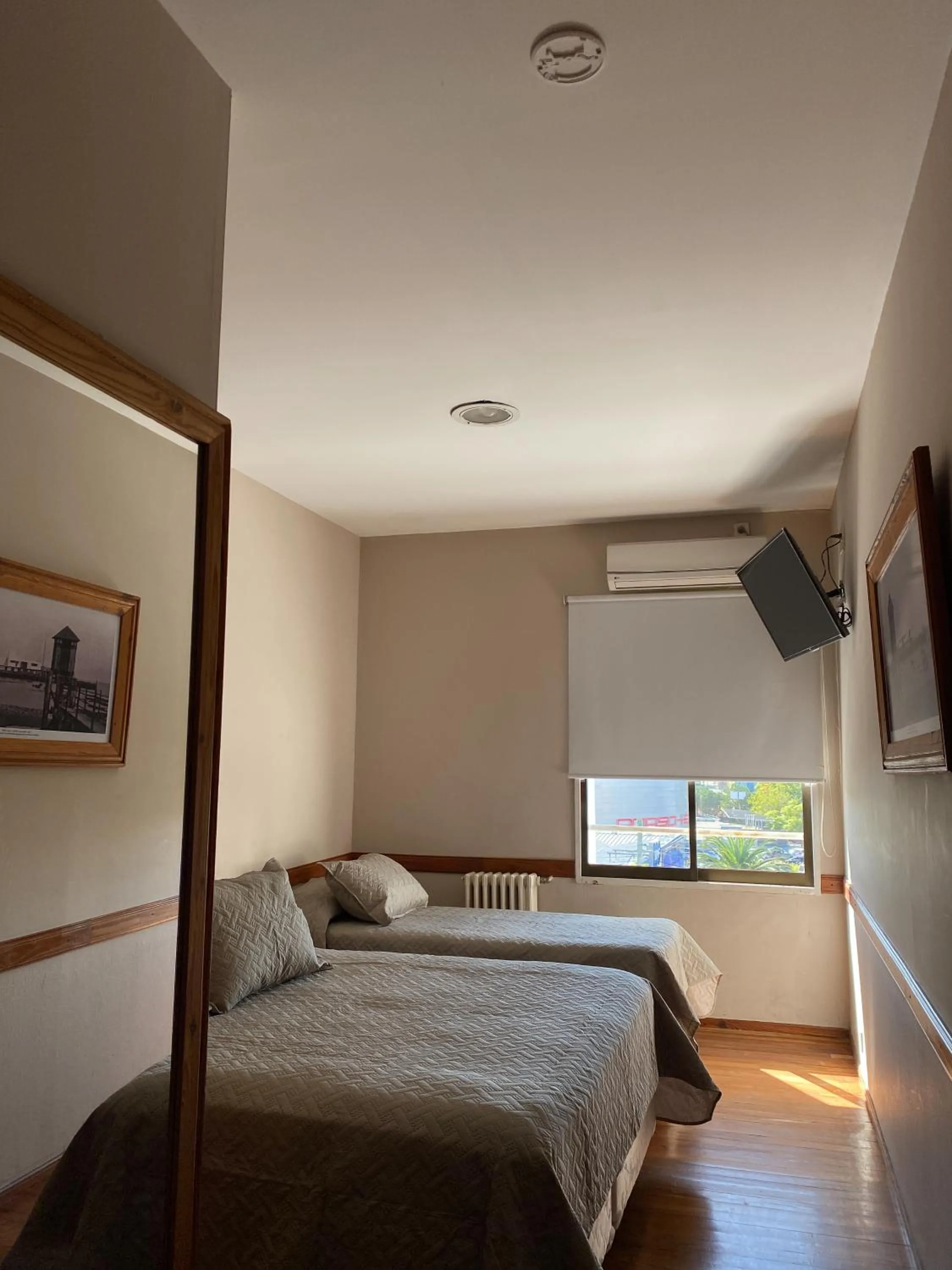 Bed in Hotel Vicente López