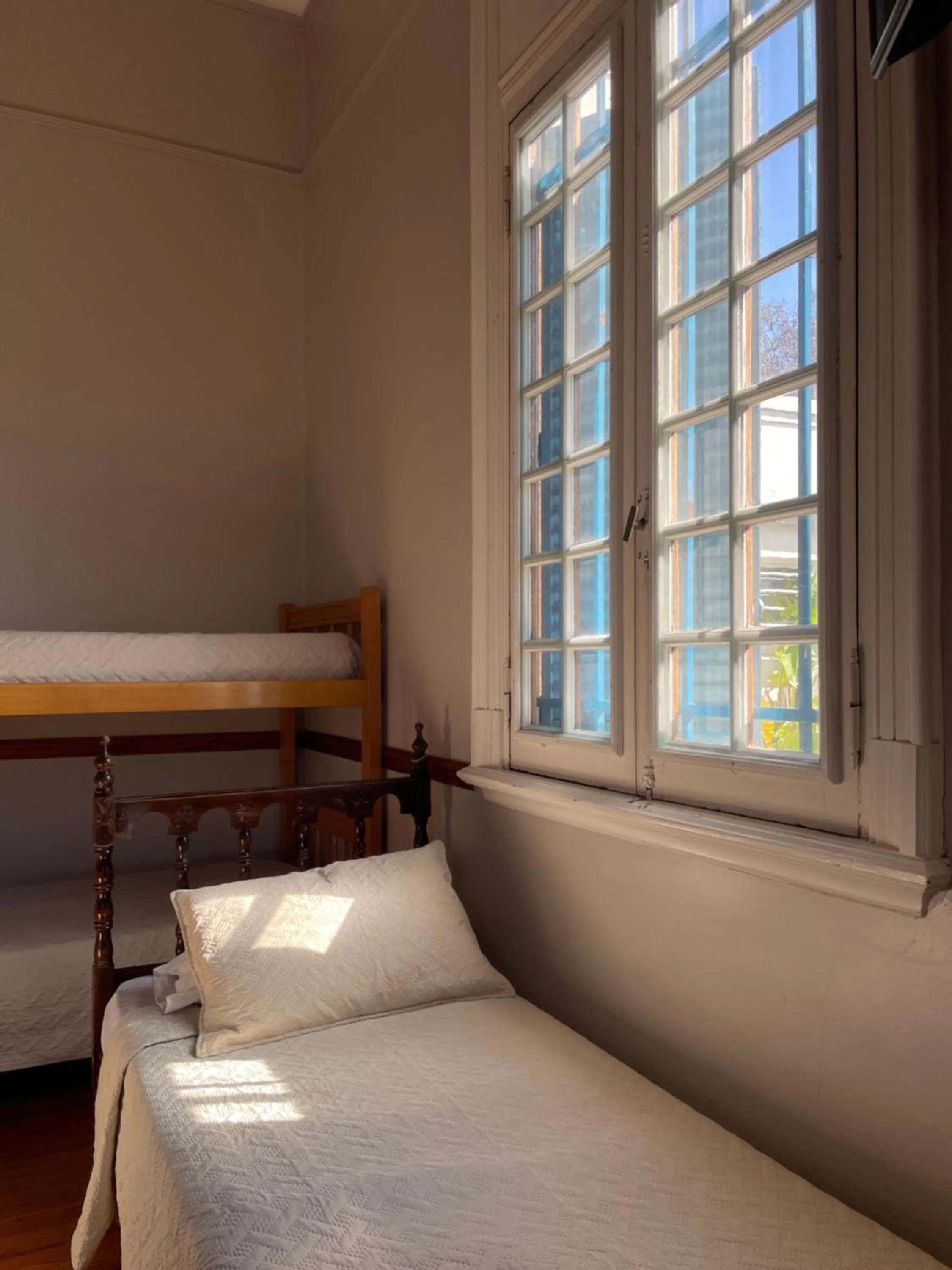 Bed in Hotel Vicente López