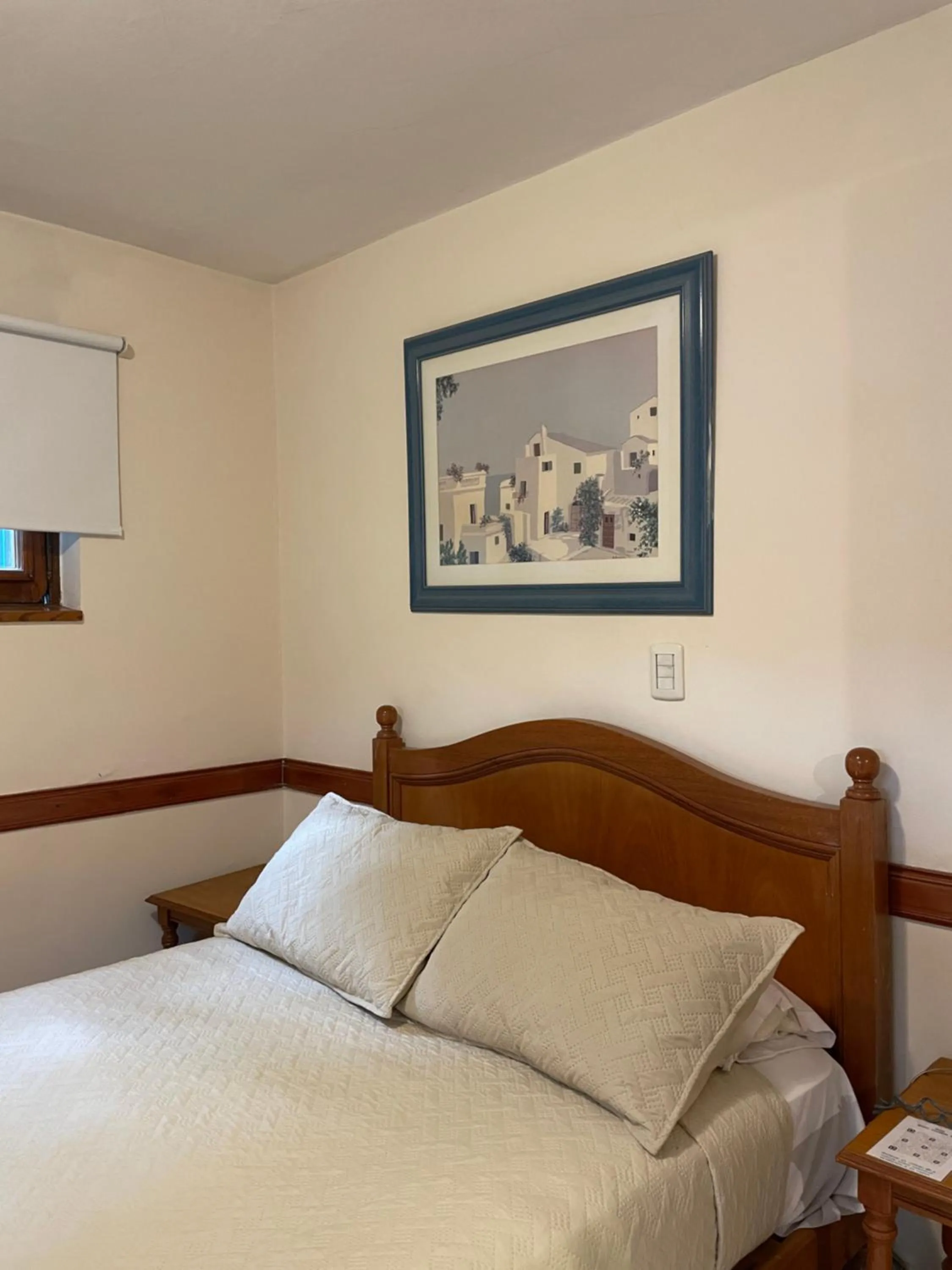 Bed in Hotel Vicente López