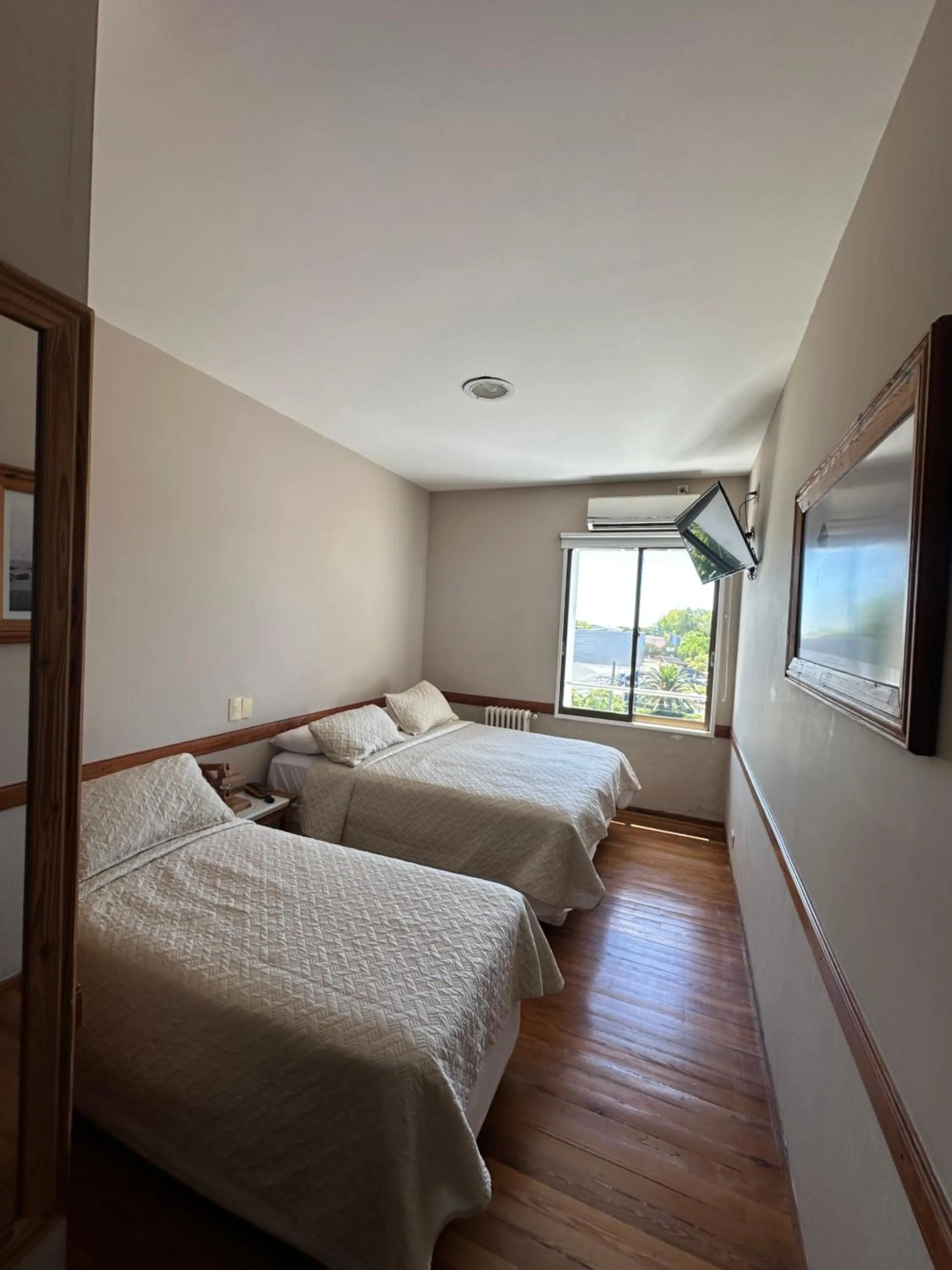 Bed in Hotel Vicente López
