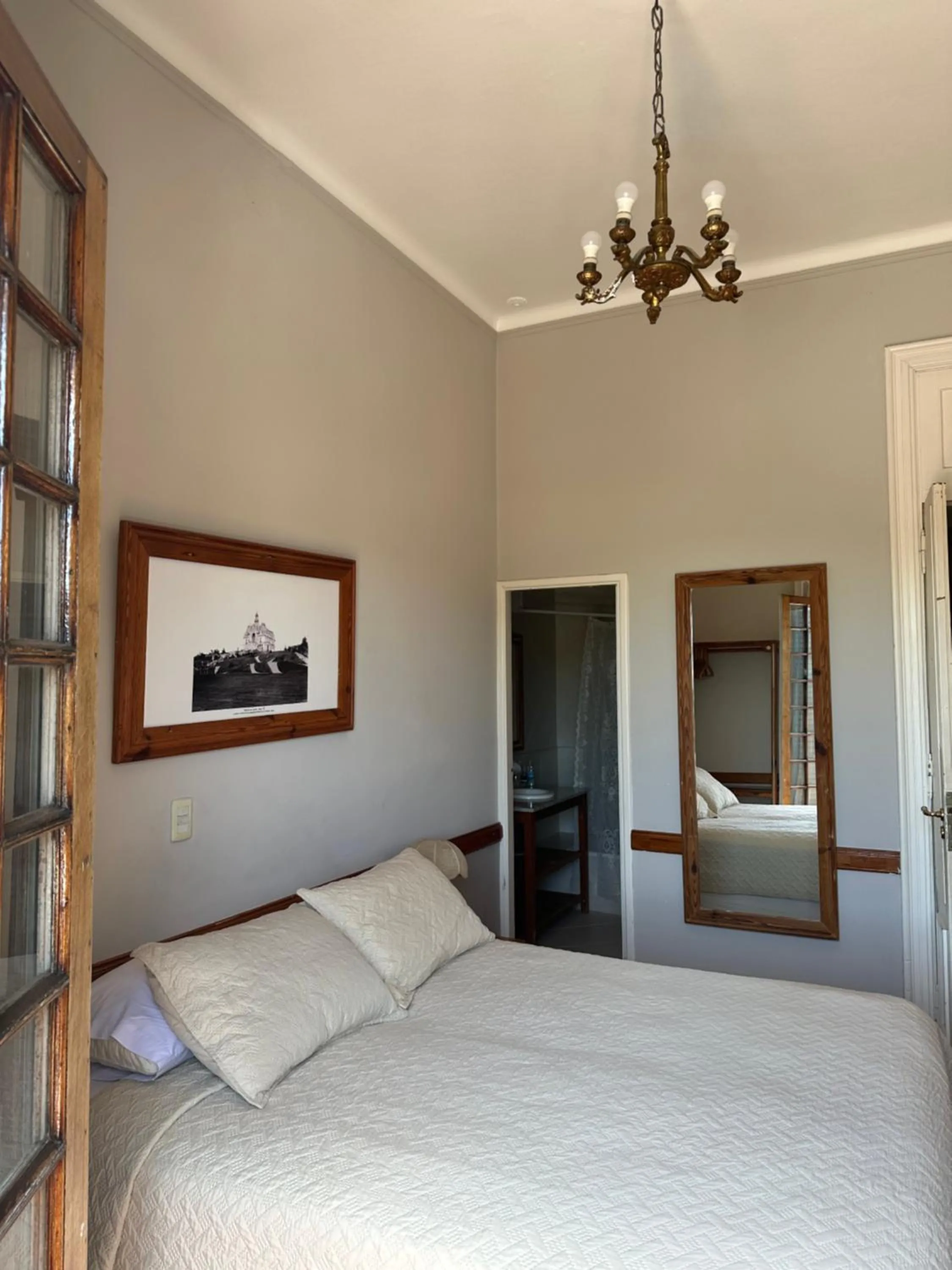 Bed in Hotel Vicente López