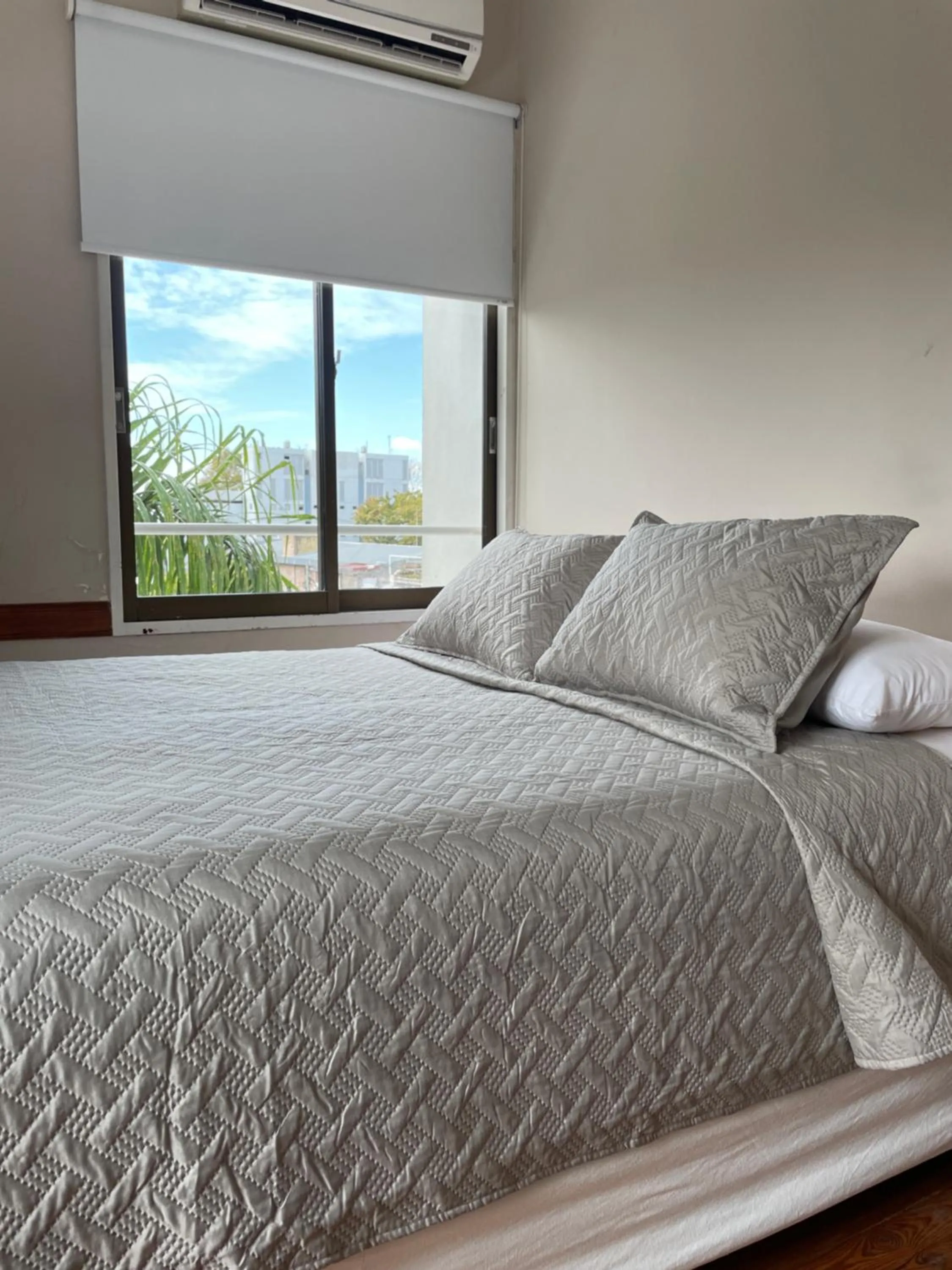 Bed in Hotel Vicente López