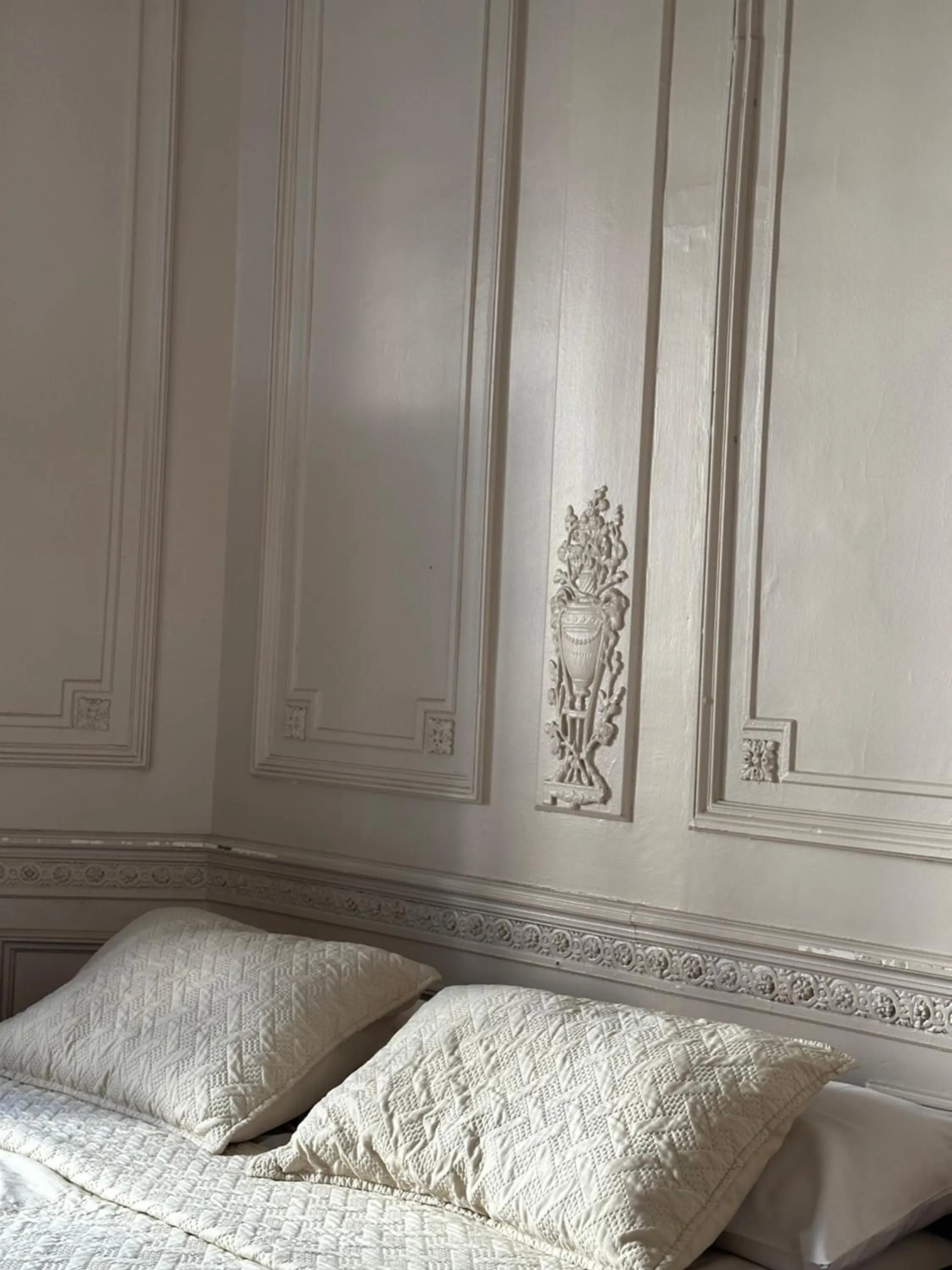 Bed in Hotel Vicente López