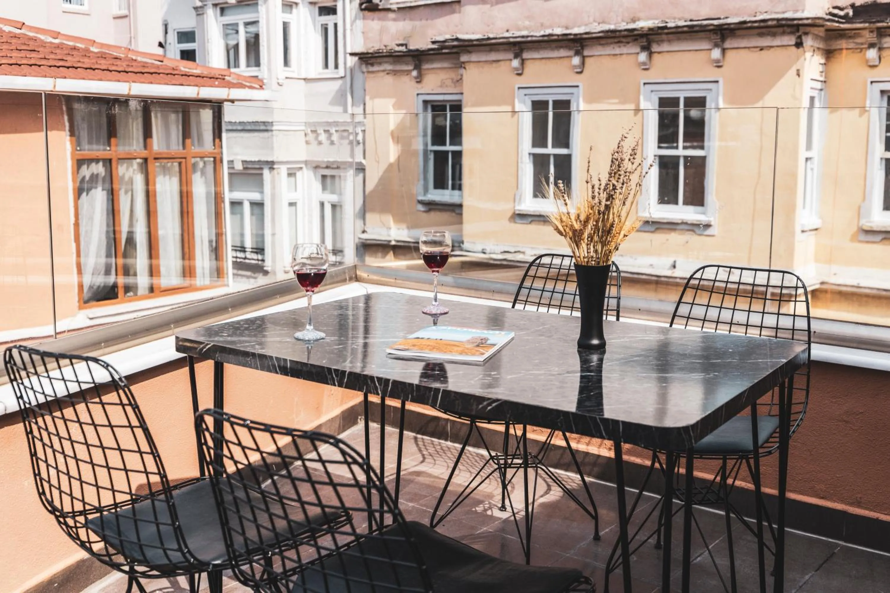 Balcony/Terrace in Galata Door Hotel