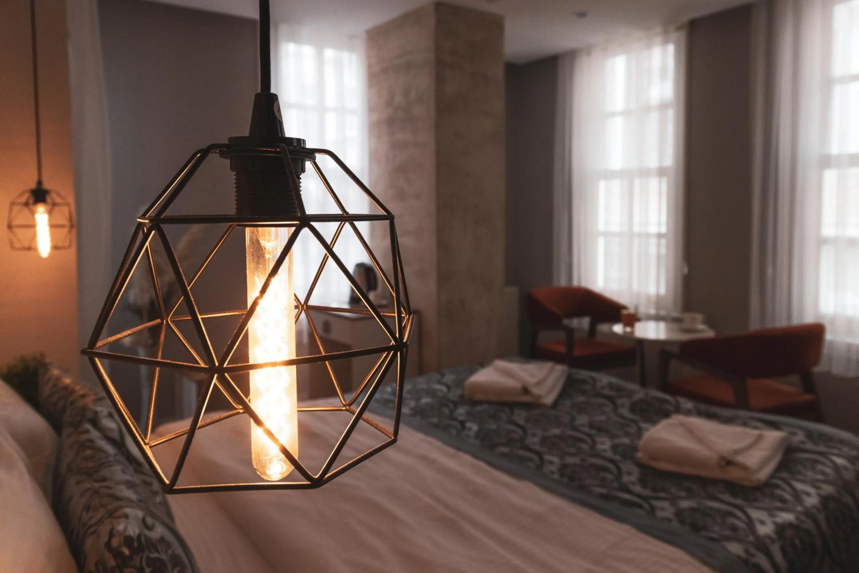 Bed in Galata Door Hotel