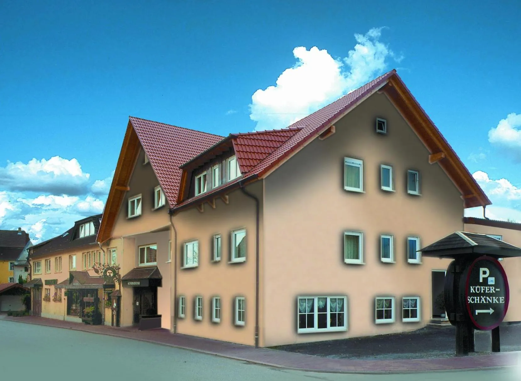 Property building in Hotel Küferschänke