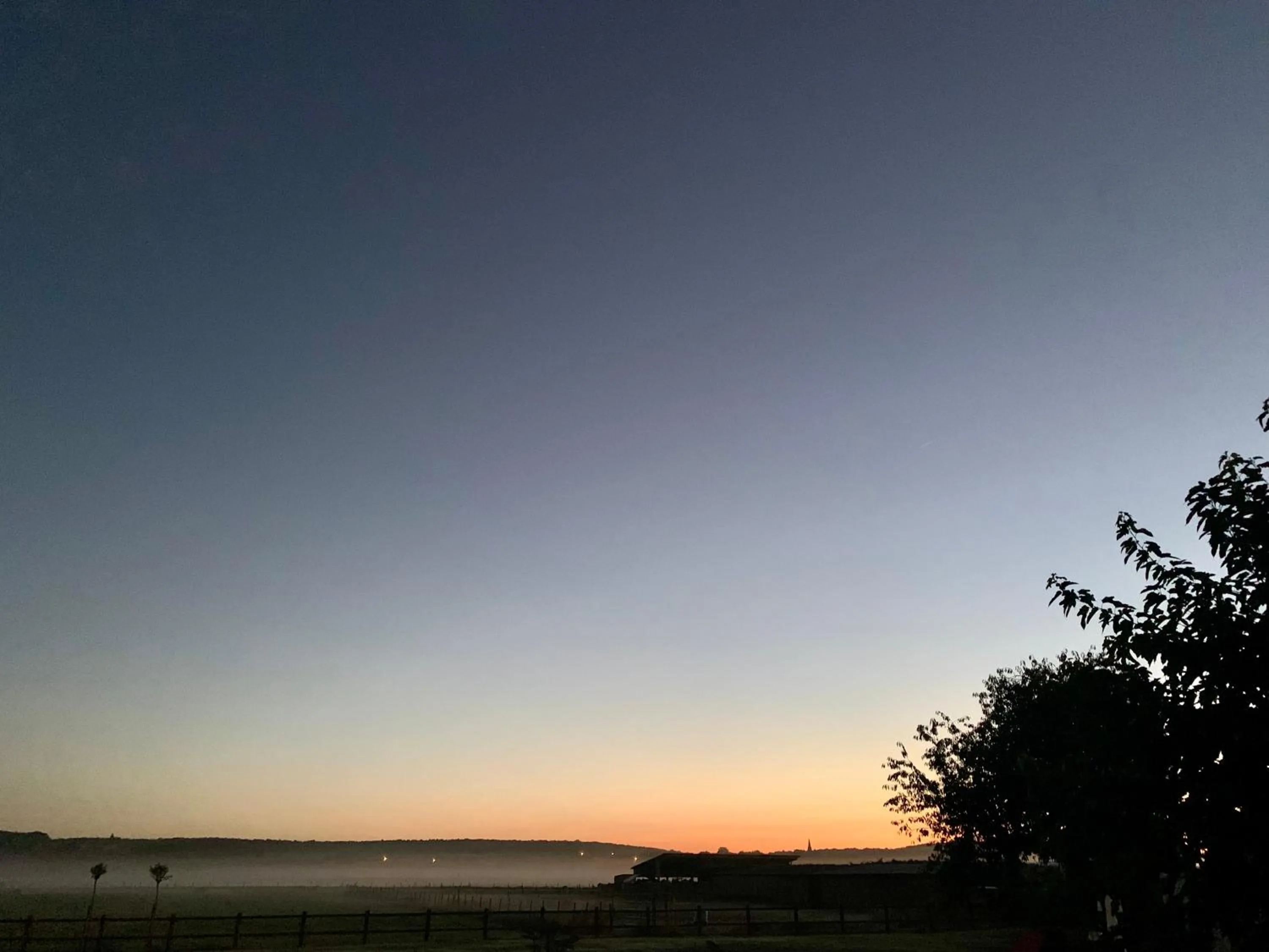 Natural landscape in La Gouronerie