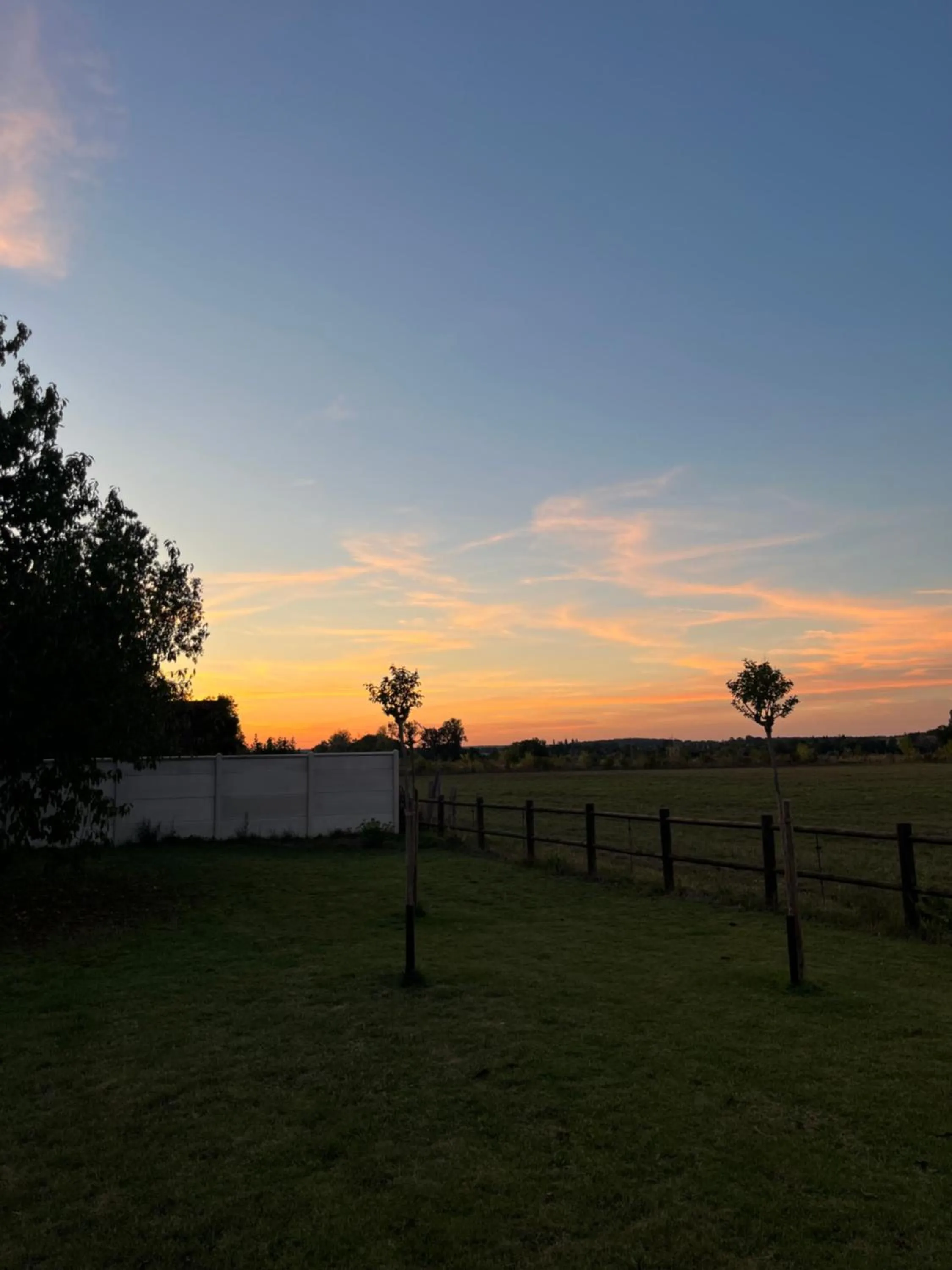 Natural landscape in La Gouronerie