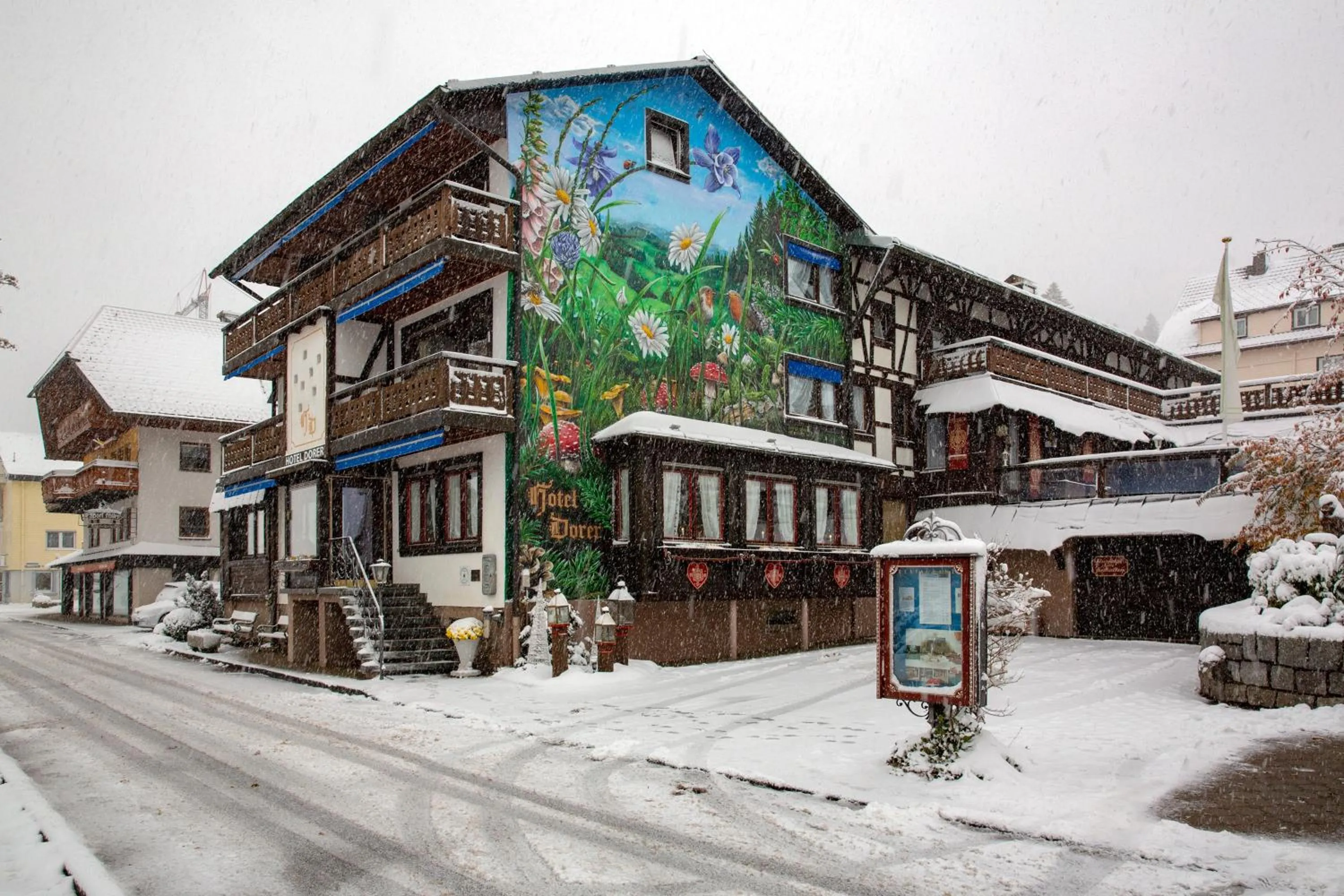 Property building in Boutique Hotel Dorer