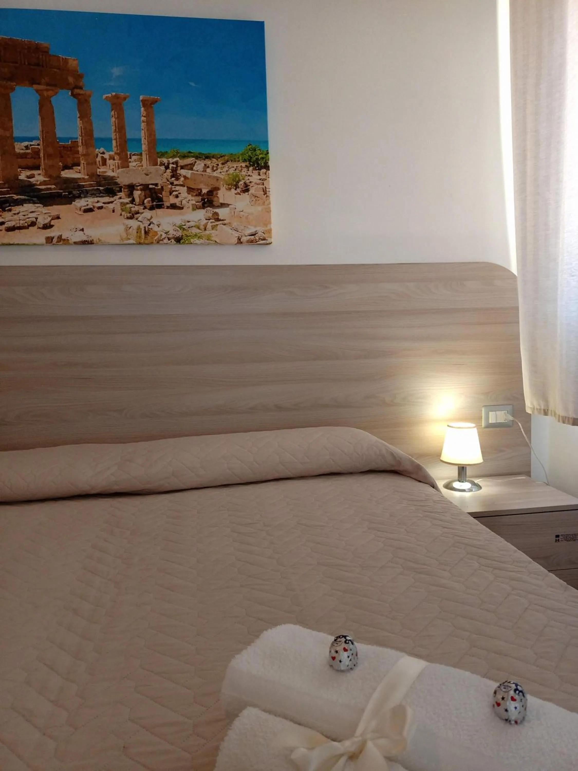 Bed in B&B Villa Sara Falconara