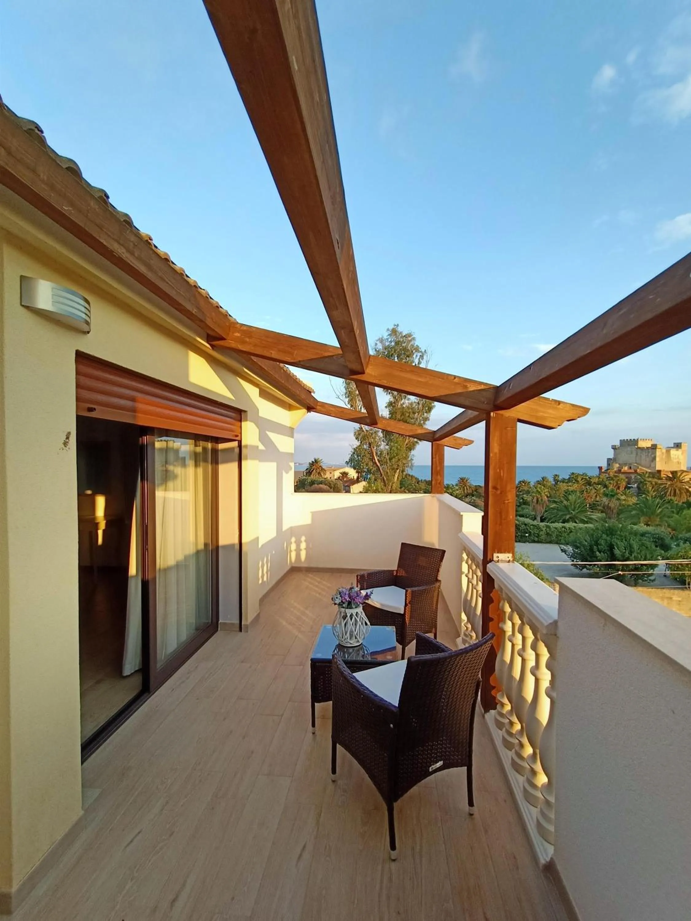 Natural landscape in B&B Villa Sara Falconara