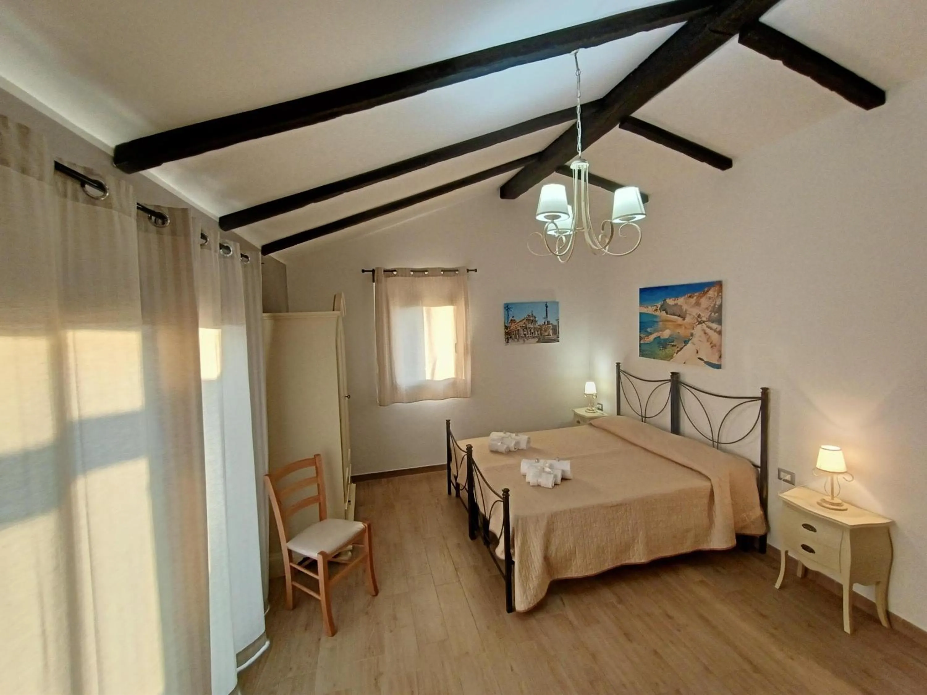 Bed in B&B Villa Sara Falconara