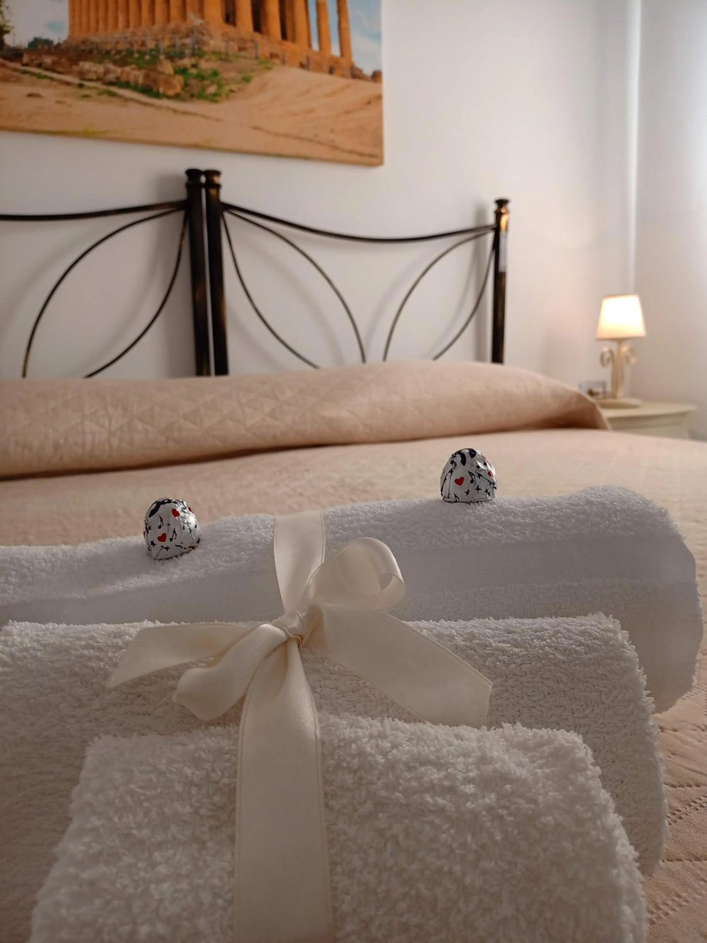 Bed in B&B Villa Sara Falconara