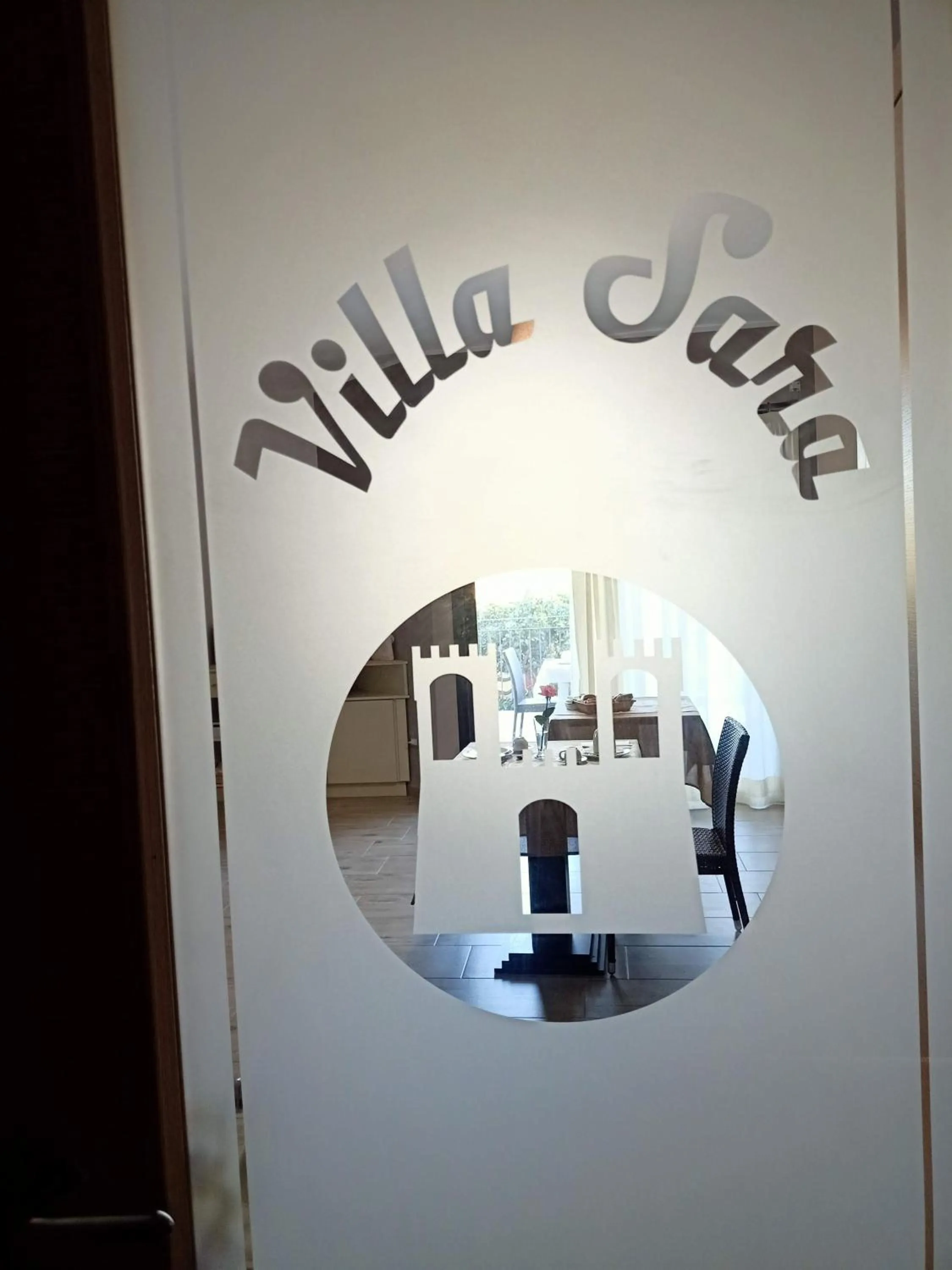 Property logo or sign in B&B Villa Sara Falconara