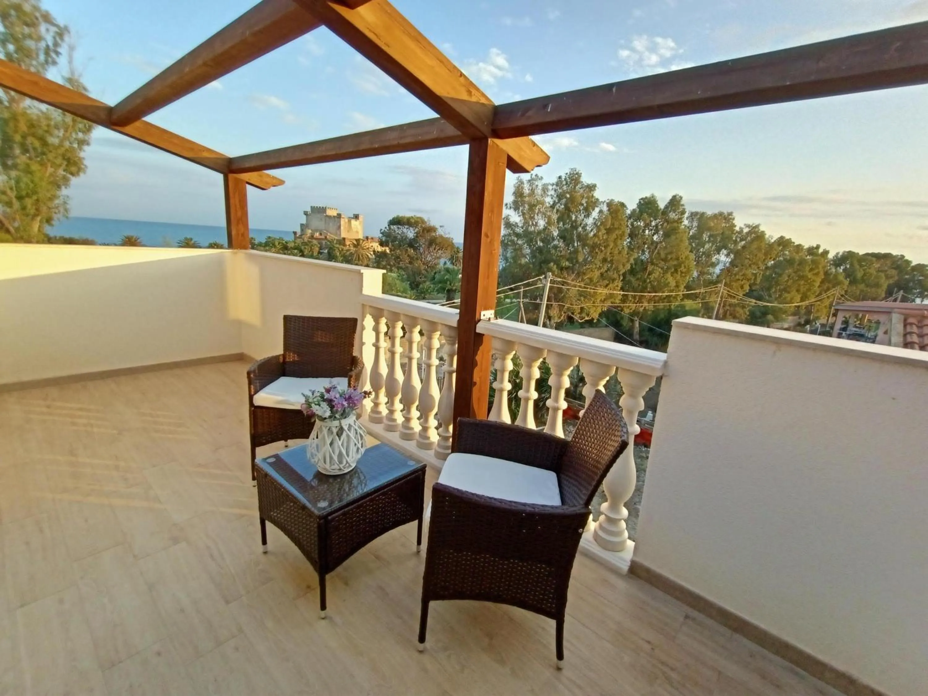 Natural landscape in B&B Villa Sara Falconara