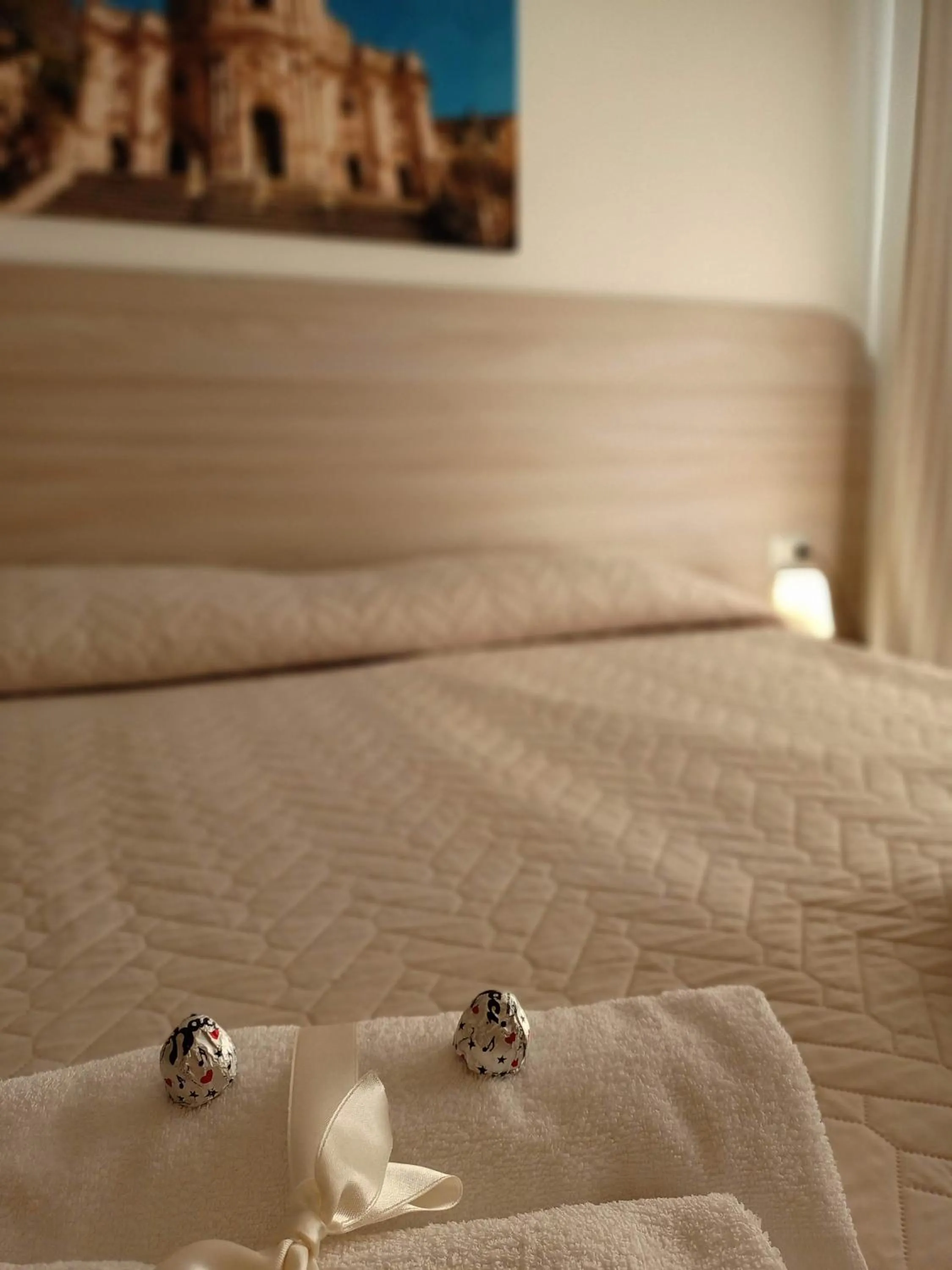 Bed in B&B Villa Sara Falconara