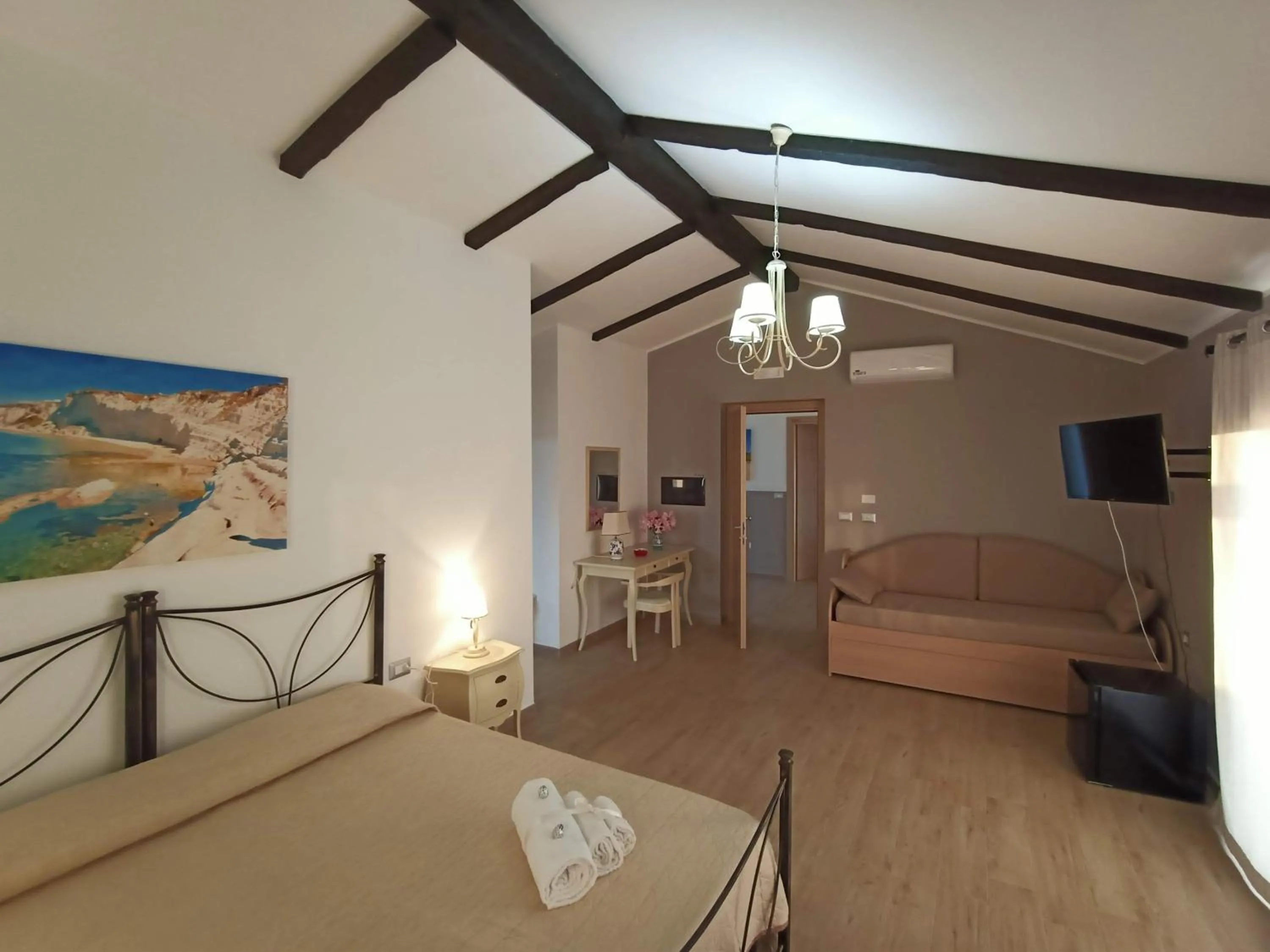 Bed in B&B Villa Sara Falconara