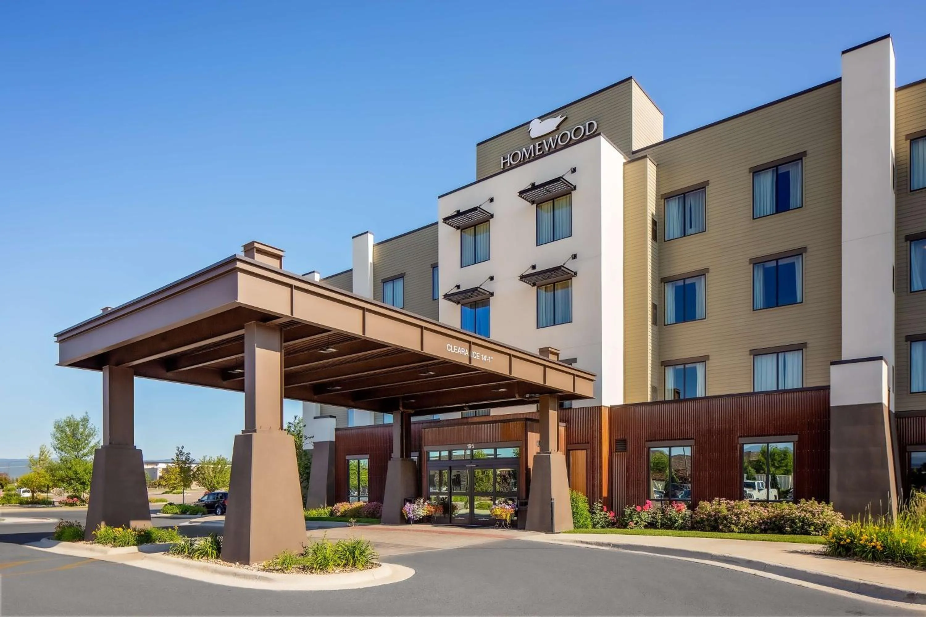 Property building in Homewood Suites by Hilton Kalispell