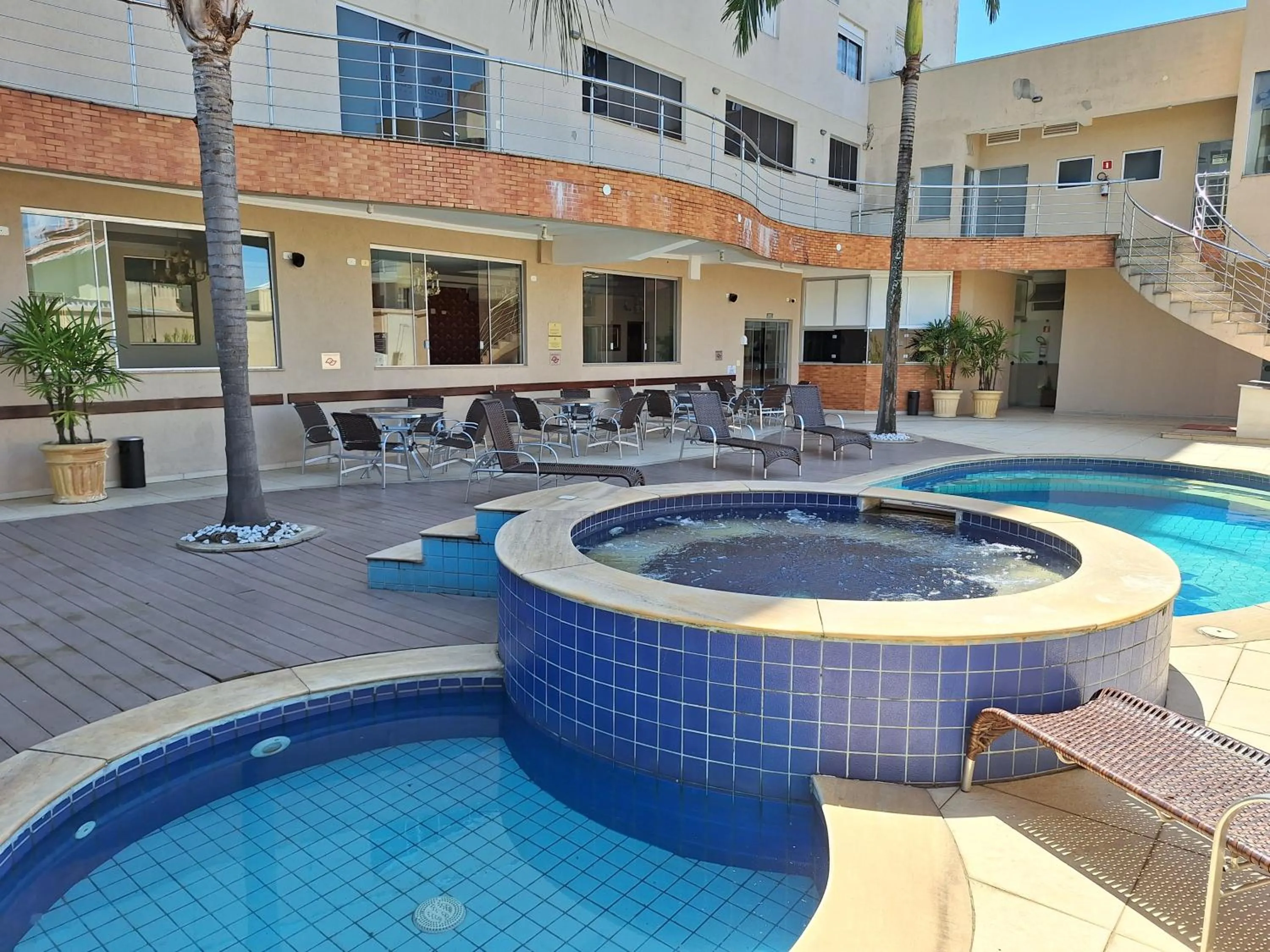 Swimming pool in Lotus Hotel - à 6 km do Santuário de Aparecida-SP