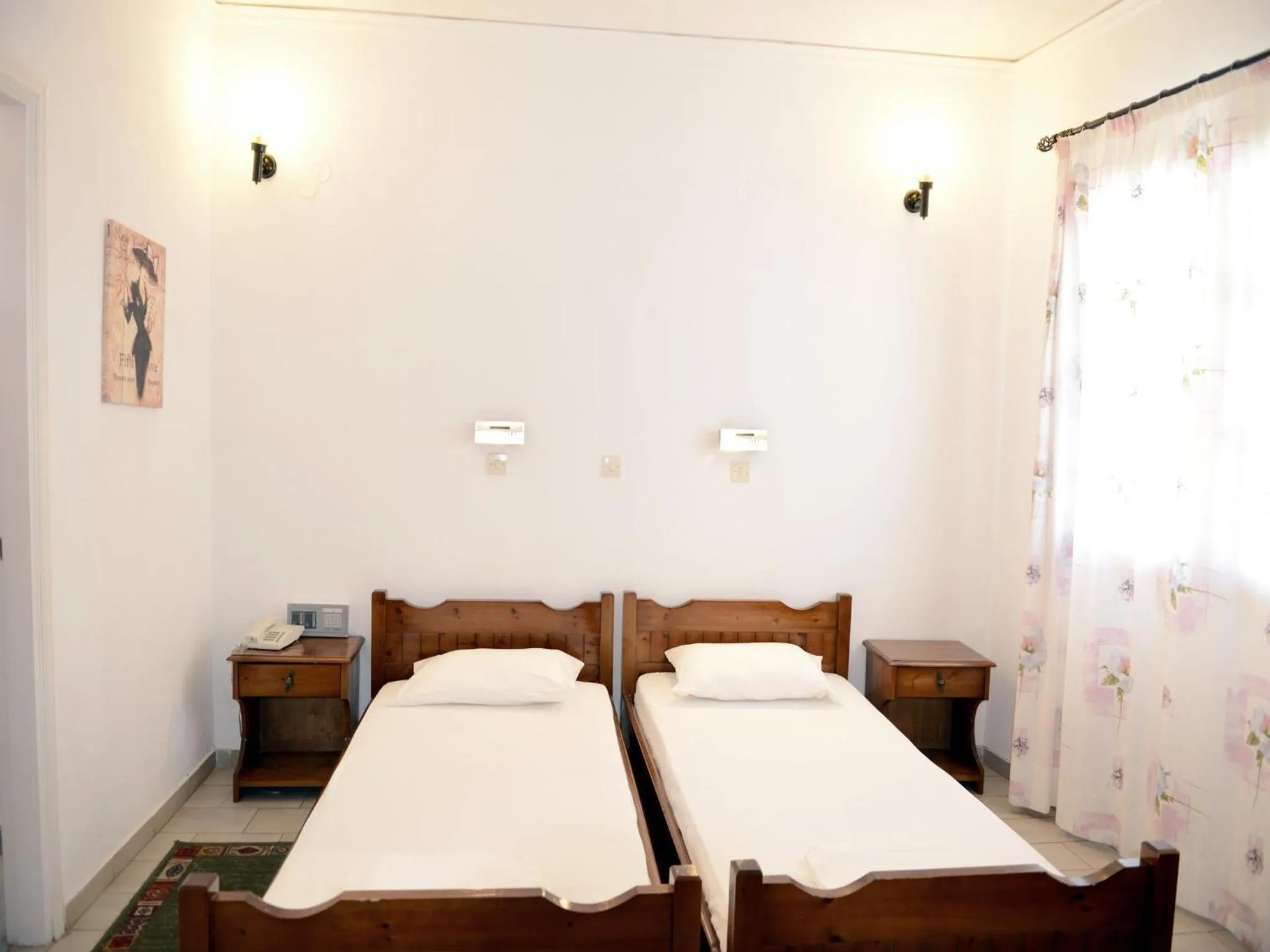 Bed in Anthemis Hotel