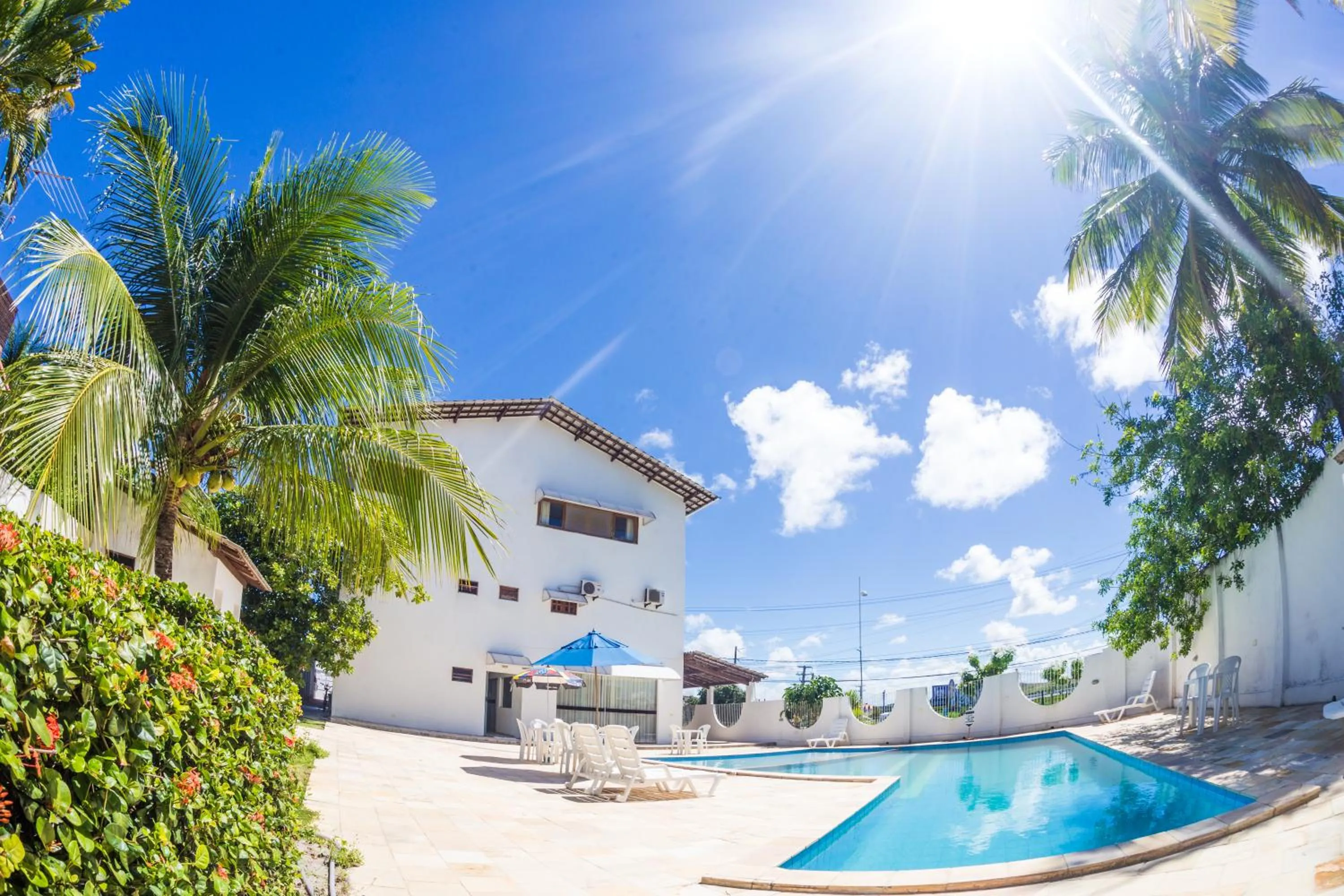 Pool view in Vila do Galo