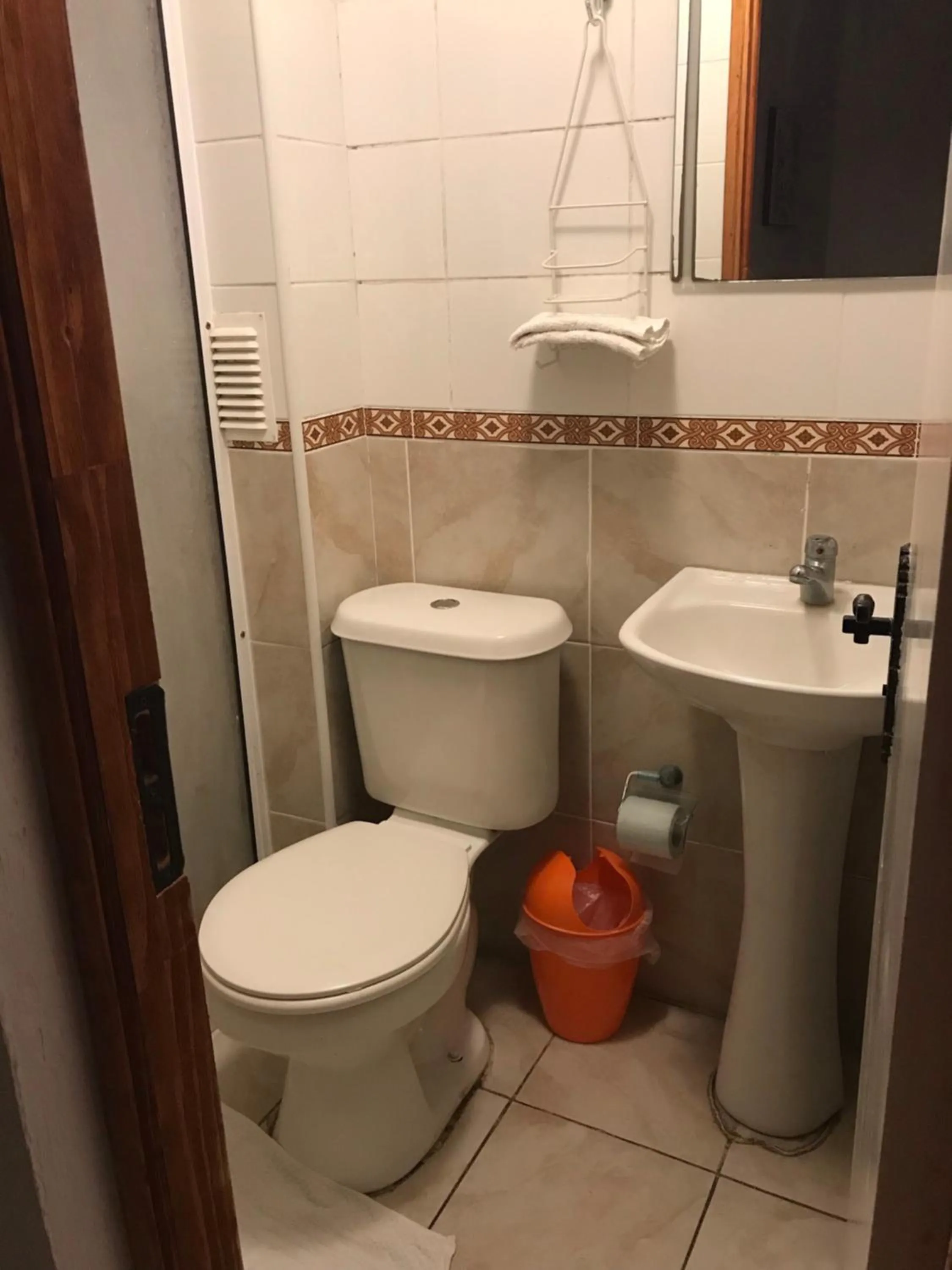 Shower in Hostal Avenue