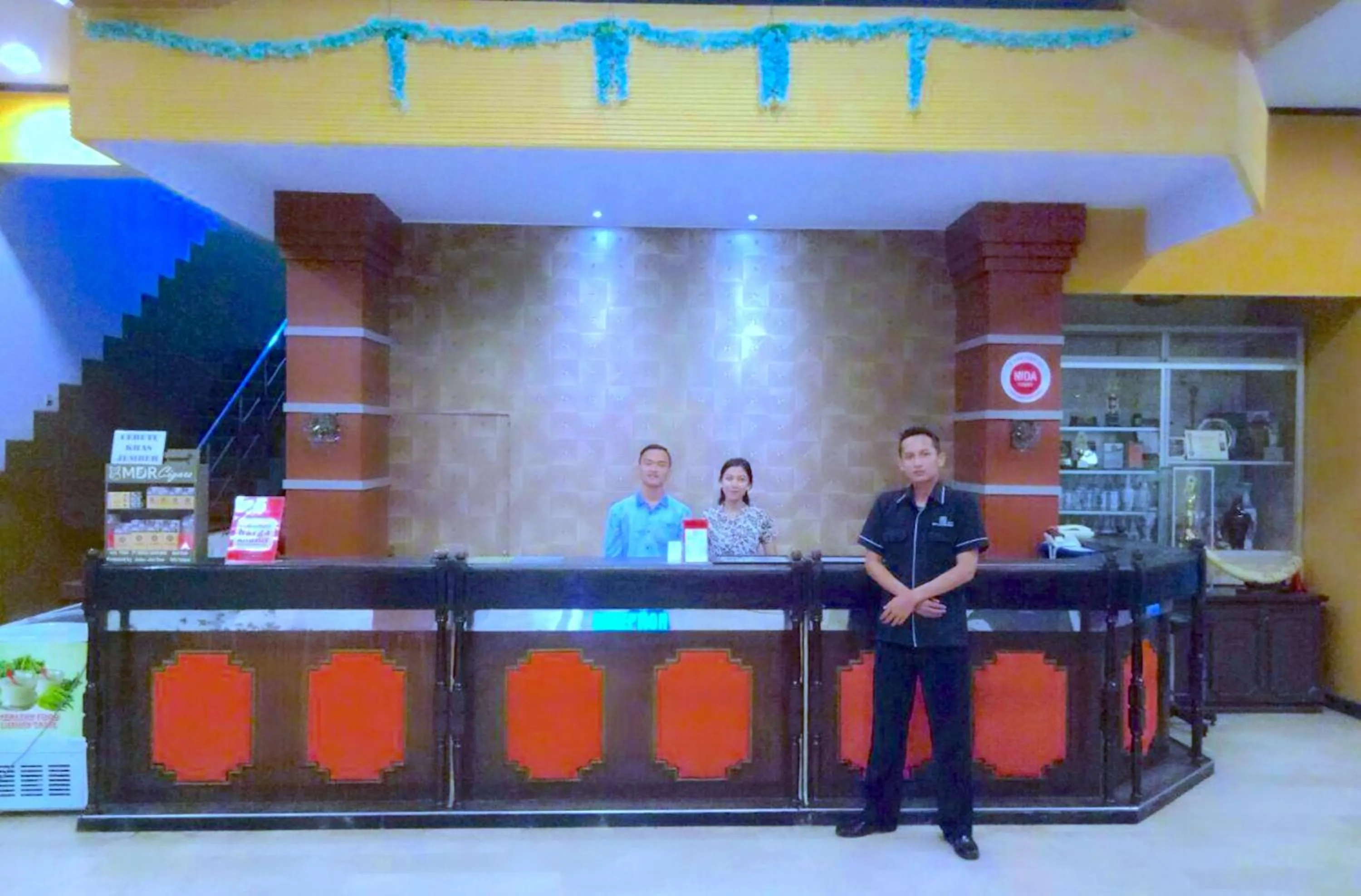 Staff in Bandung Permai Hotel Jember
