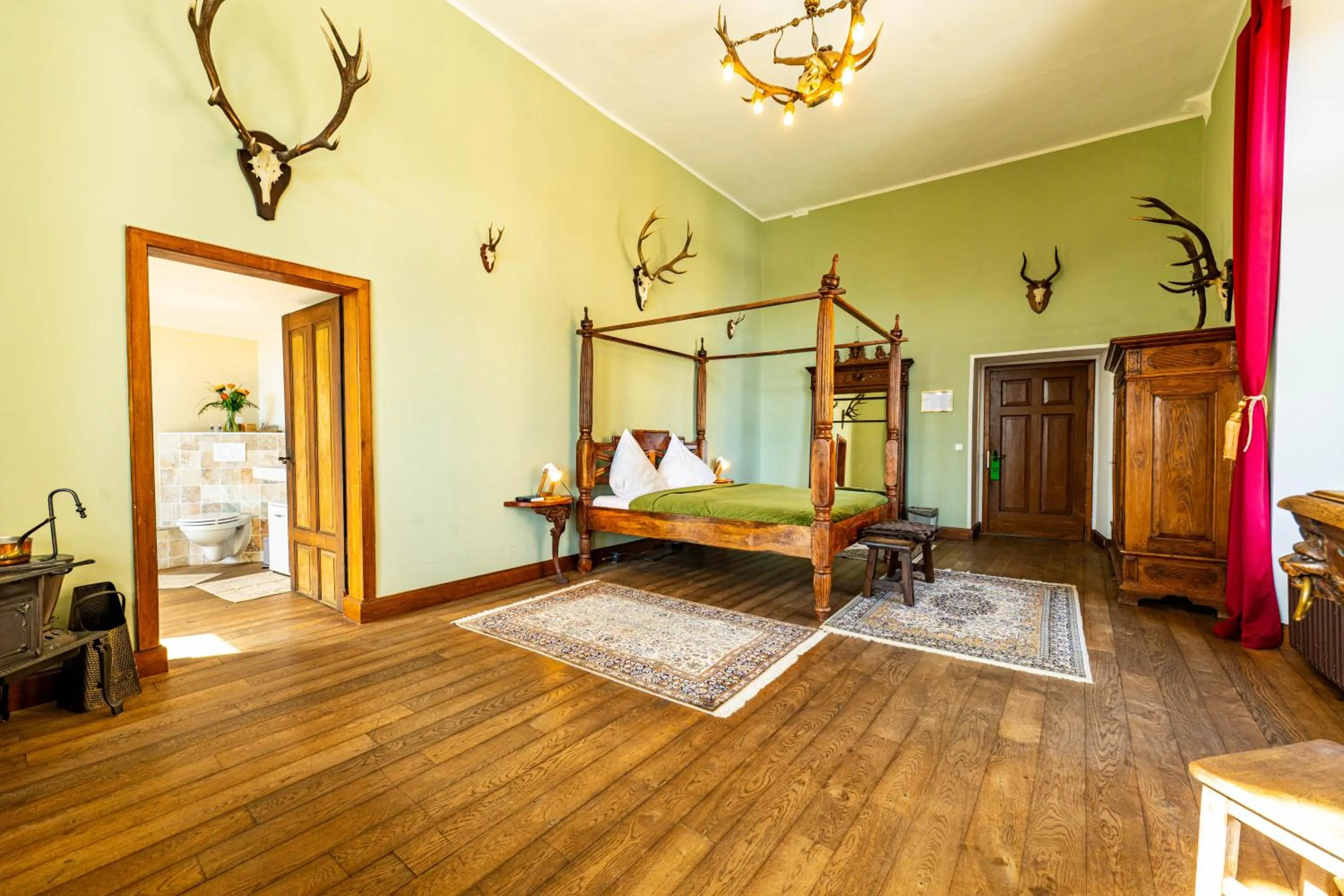 Bed in Schloss Arenfels