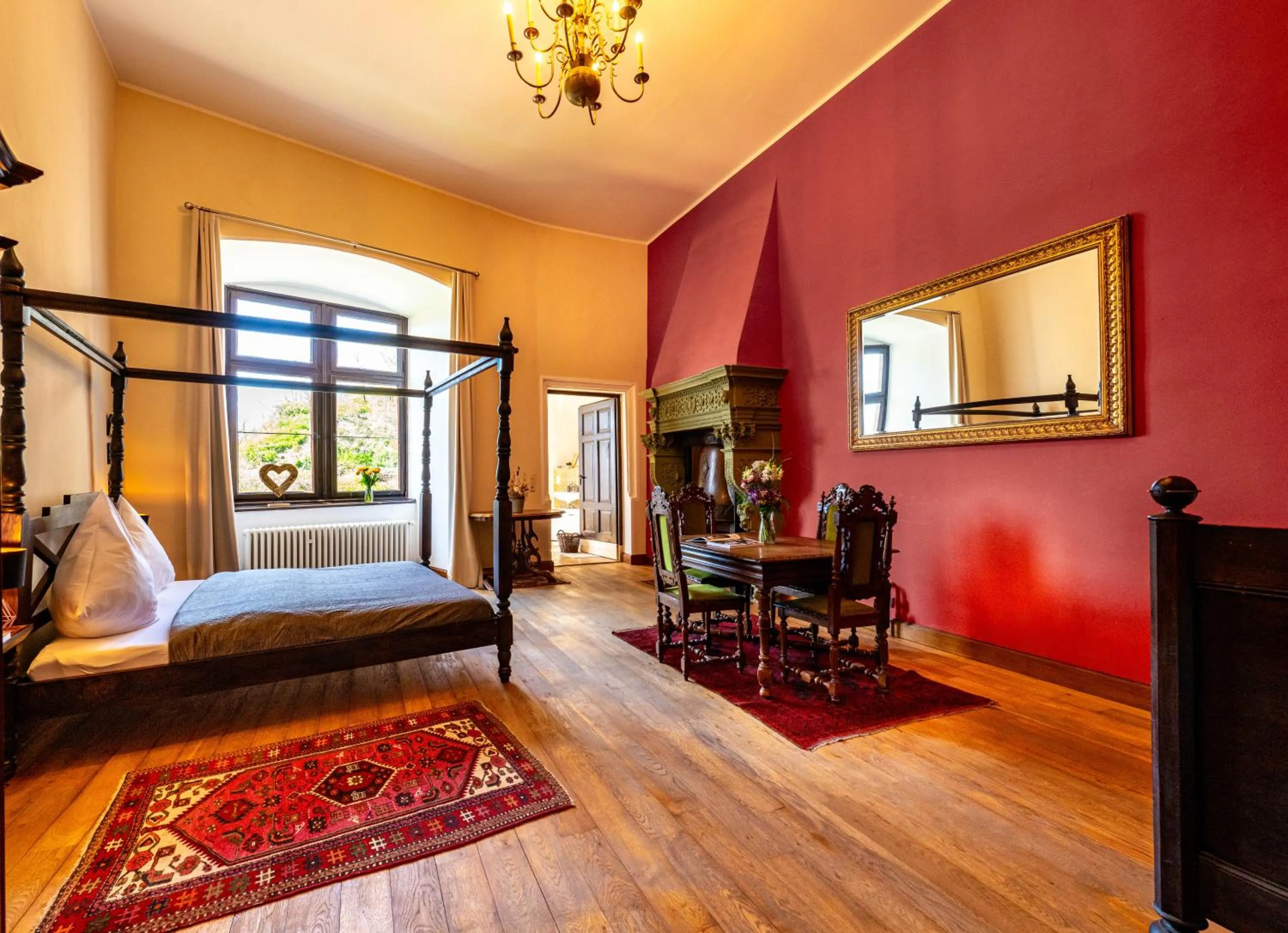 Bed in Schloss Arenfels