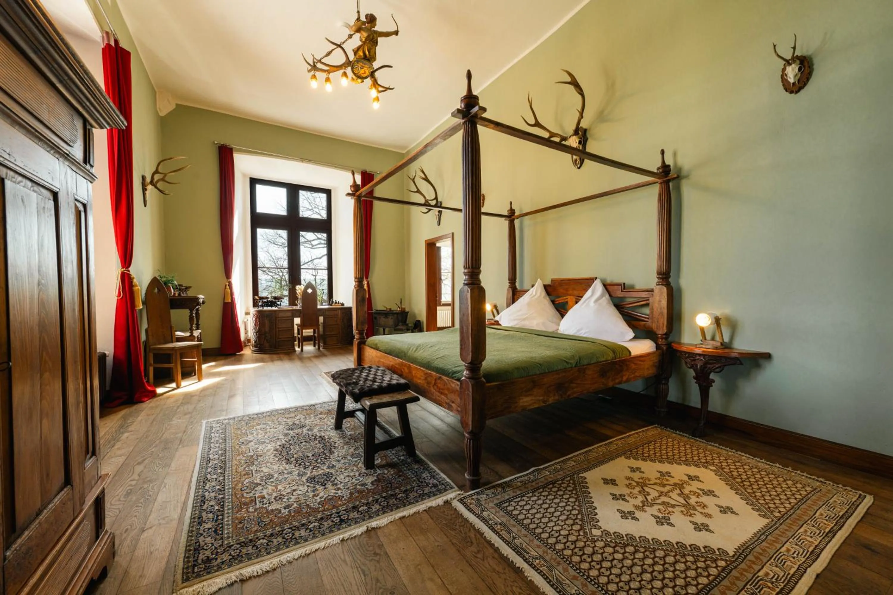 Bed in Schloss Arenfels