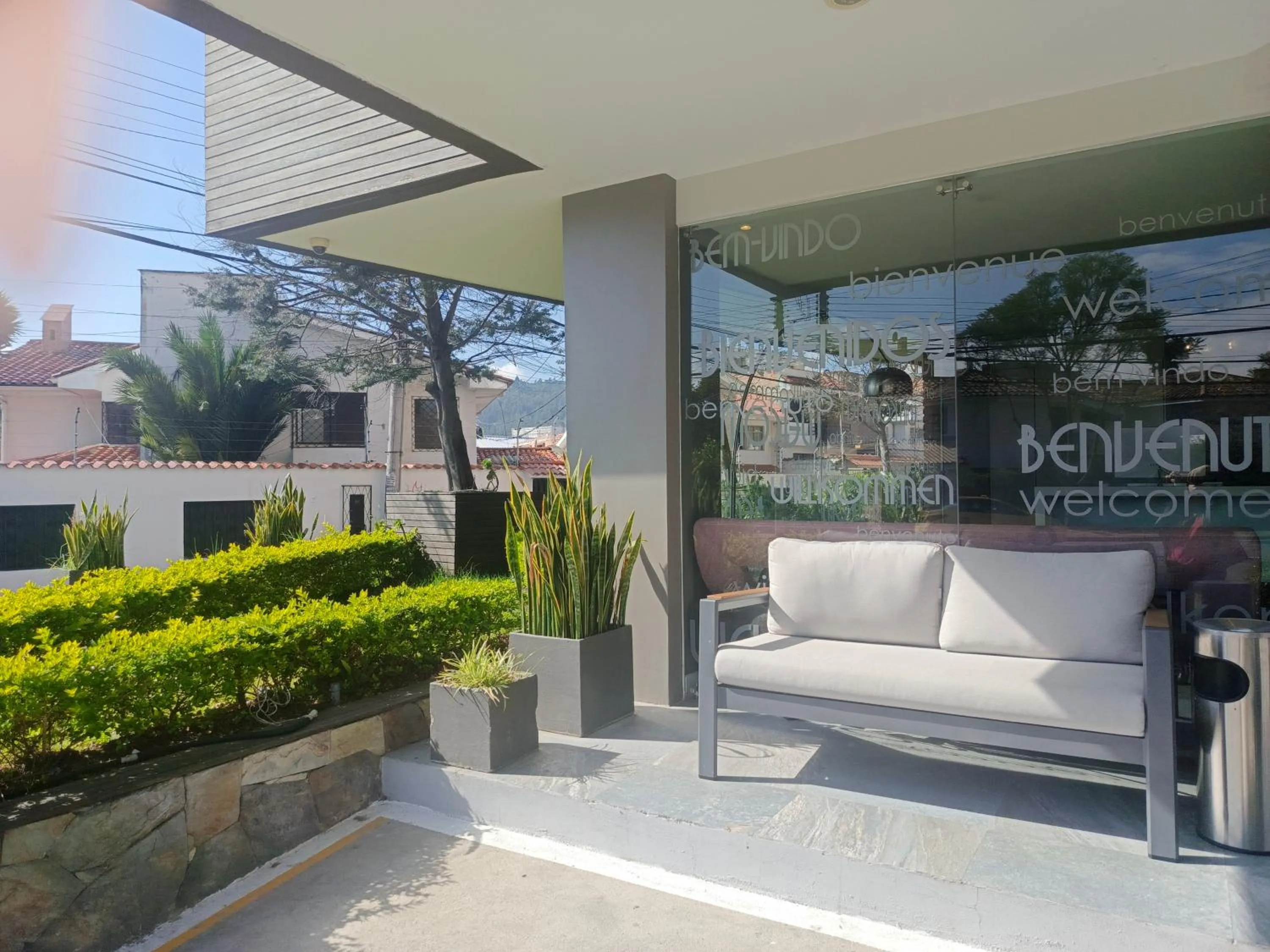 Garden view in Rioné Hotel Boutique