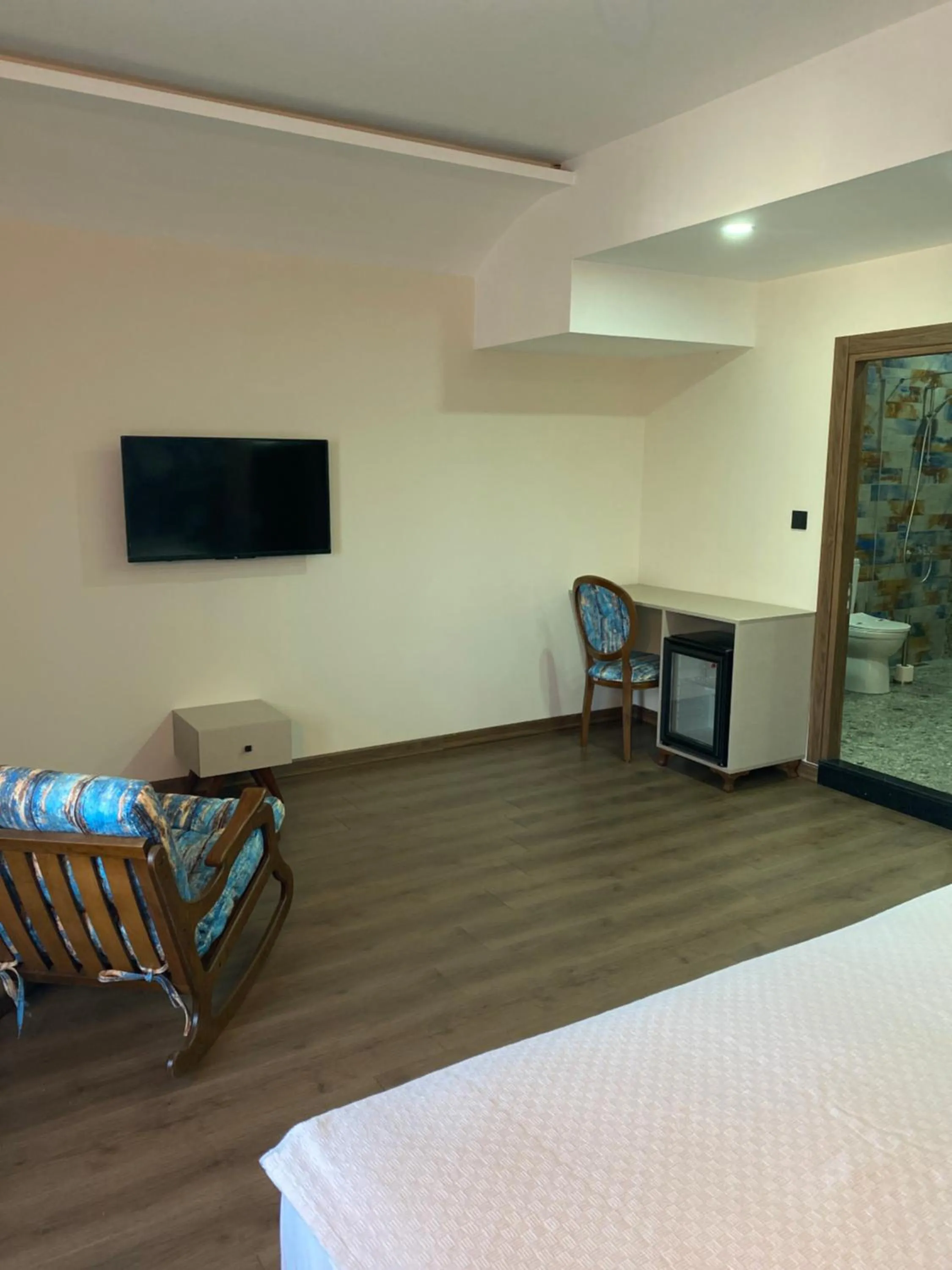 Bed in OFURO WORLD HOTEL SPA