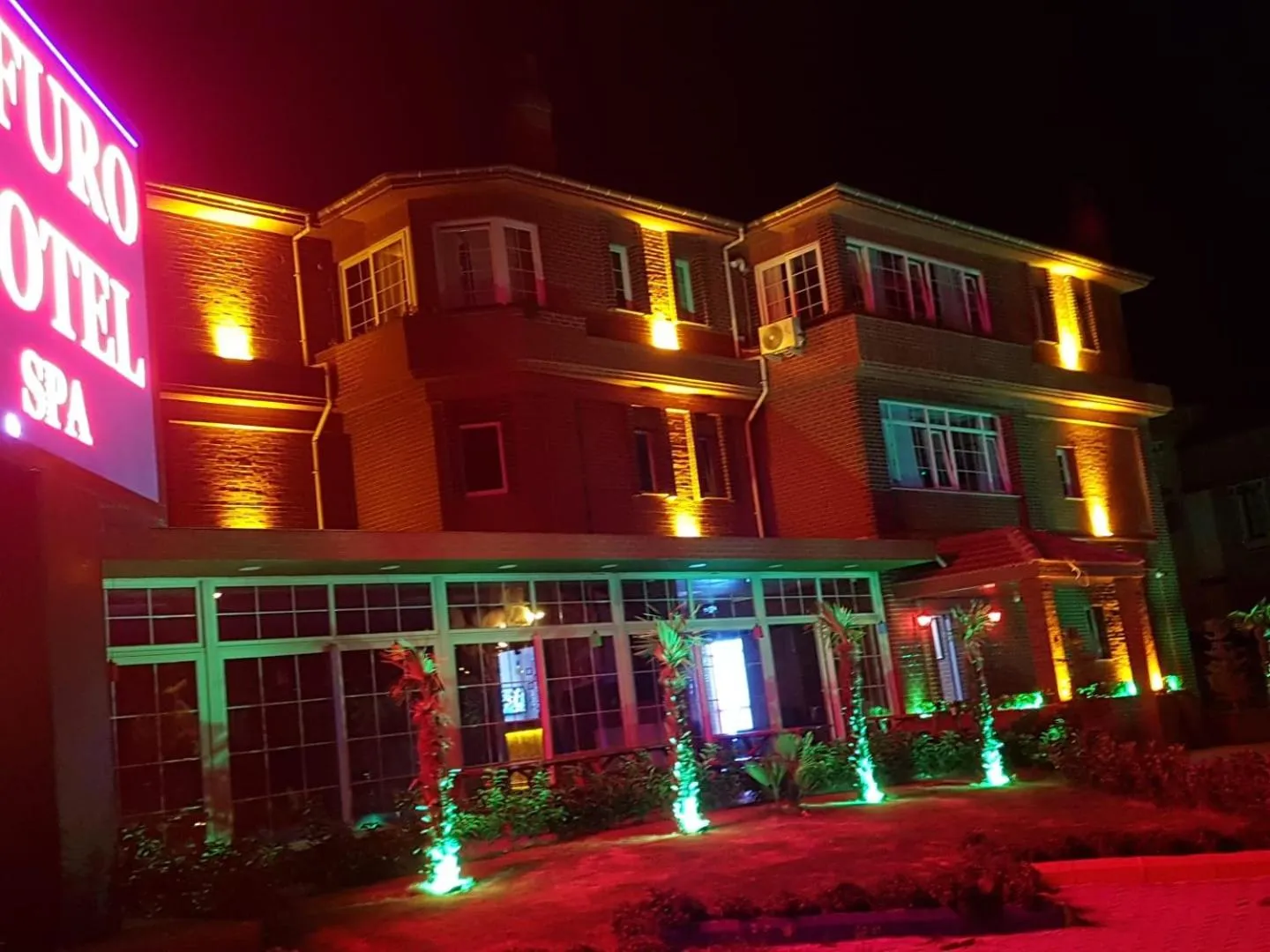 Property building in OFURO WORLD HOTEL SPA