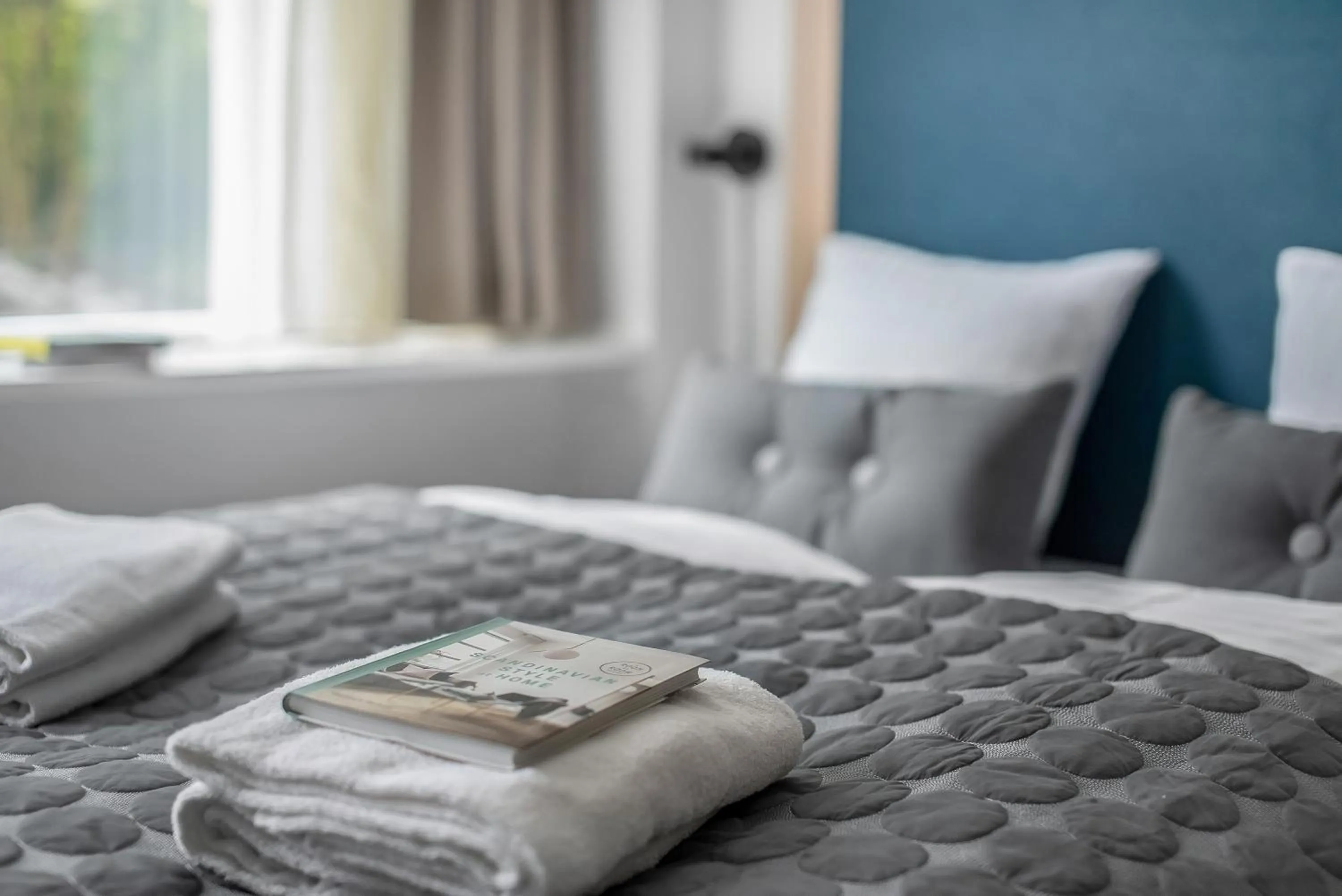 Bed in STUDIO1A Hotel Apartments