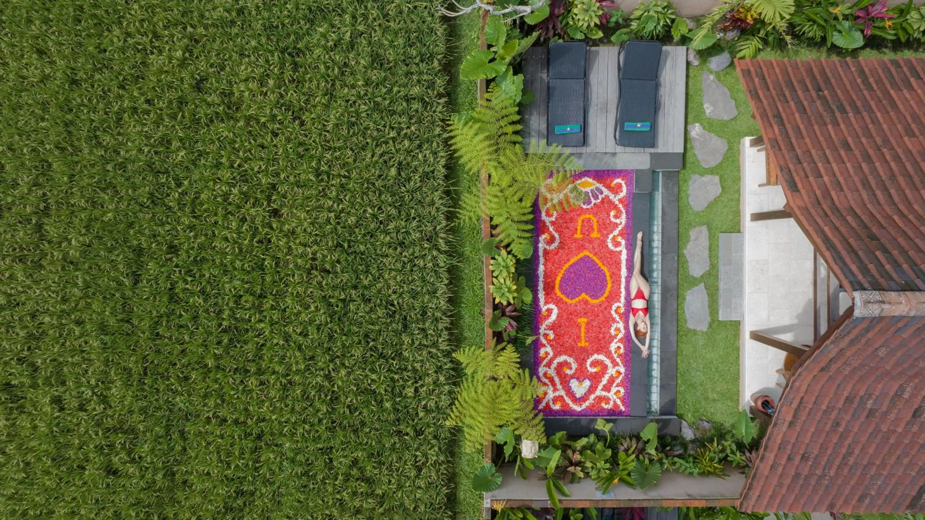 Bird's eye view in Santris Villas by GenuineHost