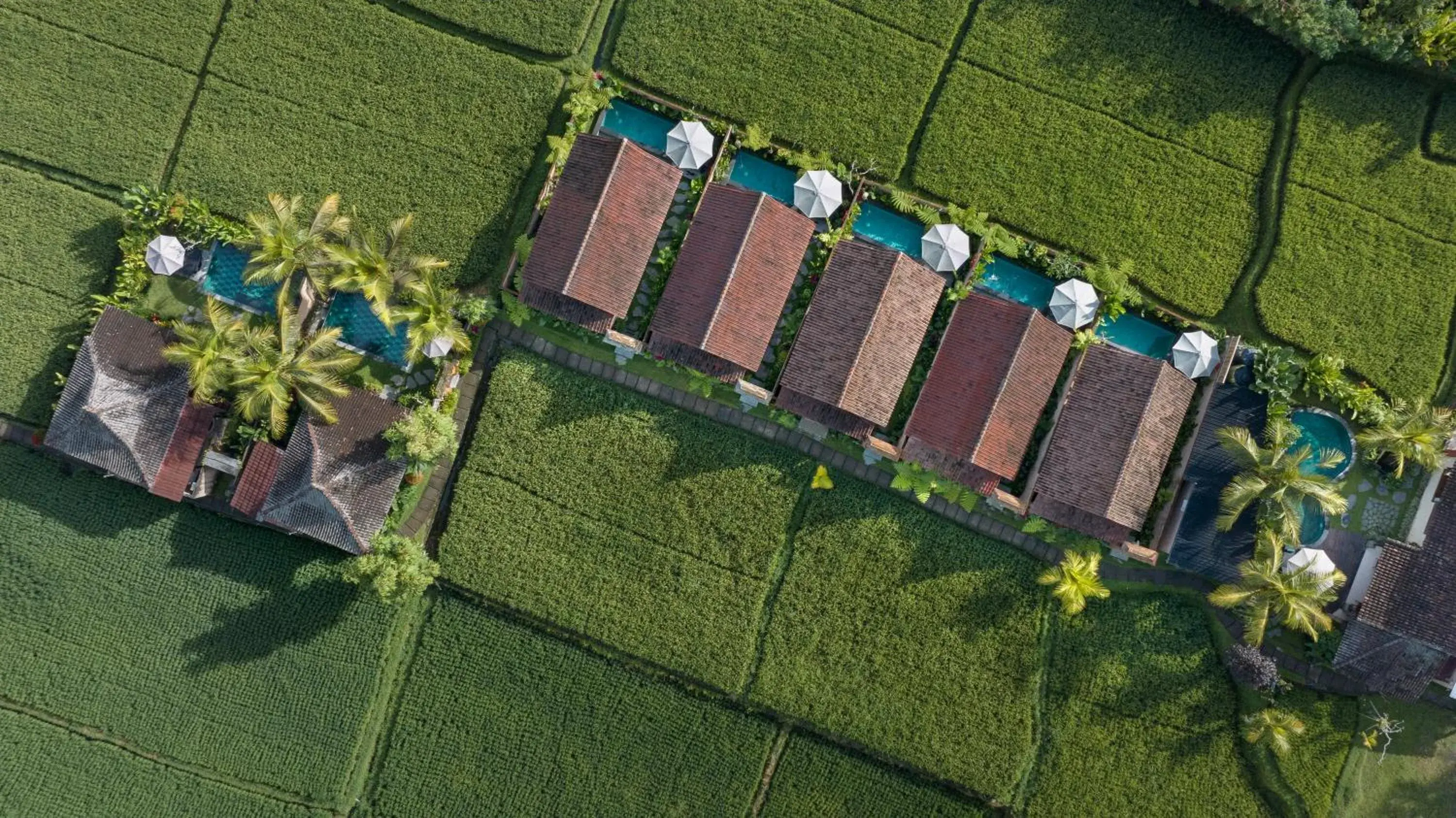 Bird's eye view in Santris Villas by GenuineHost Bird's eye view in Santris Villas by GenuineHost
