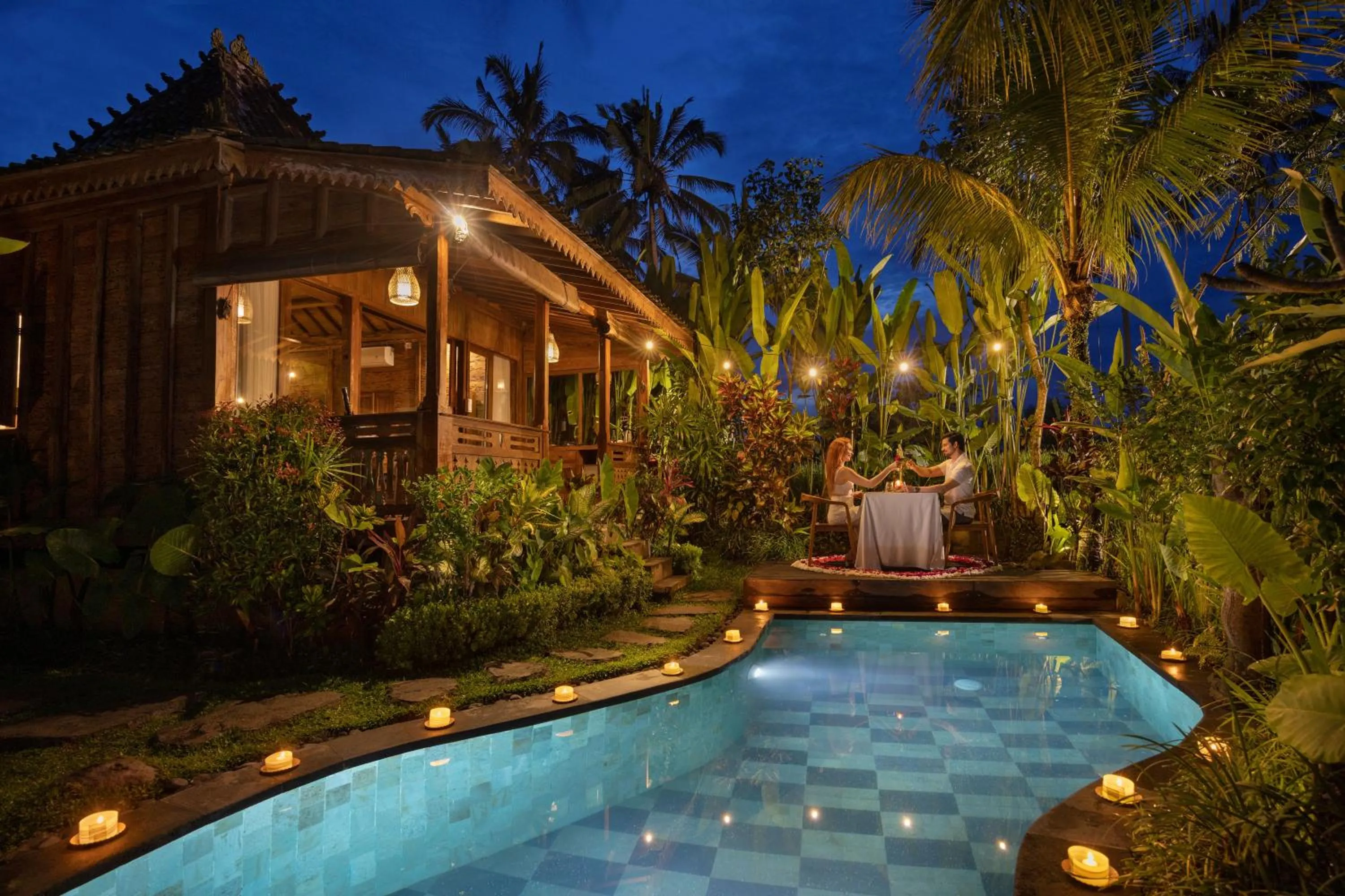 Dinner in Santris Villas by GenuineHost