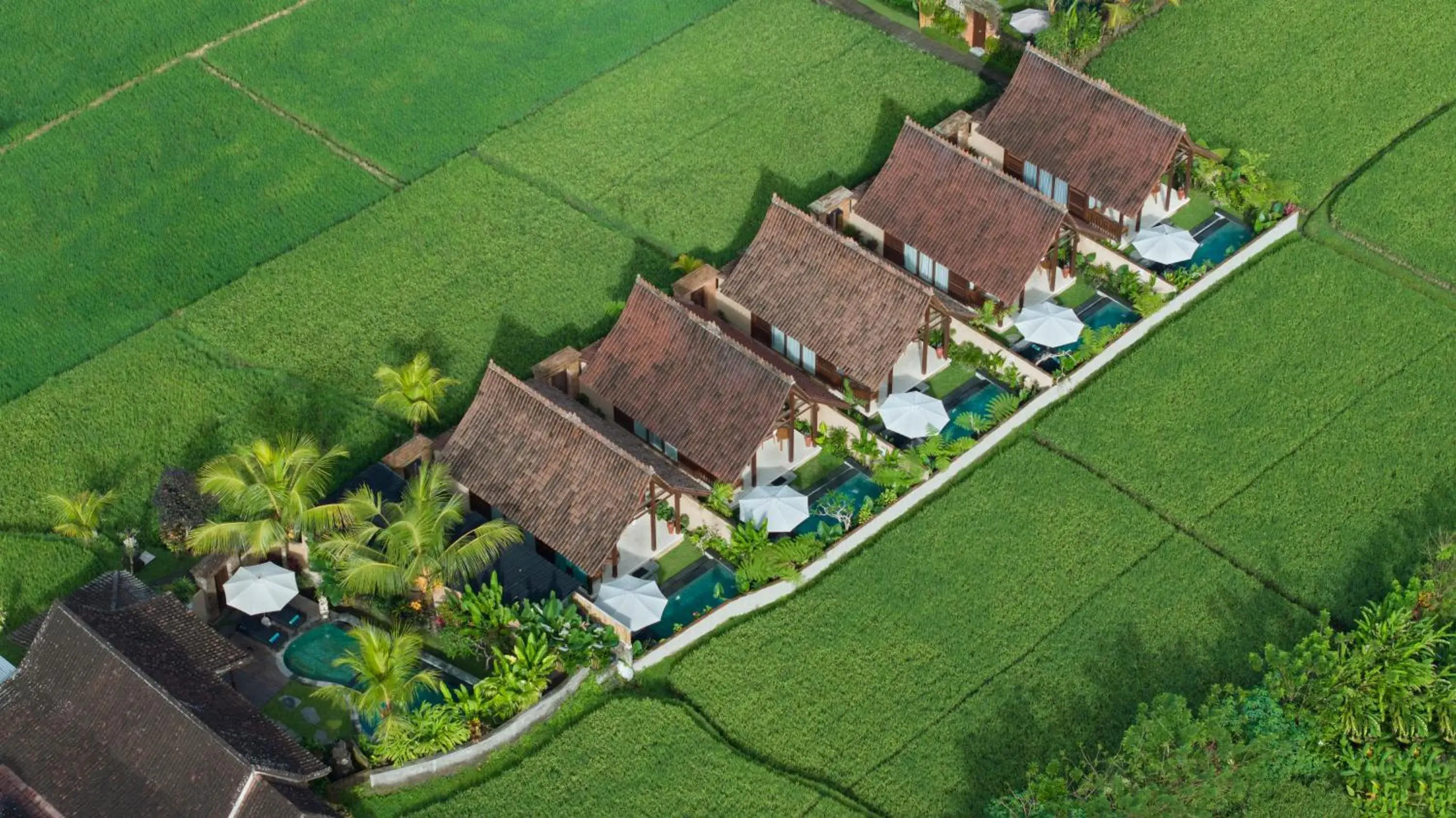 Bird's eye view in Santris Villas by GenuineHost Bird's eye view in Santris Villas by GenuineHost