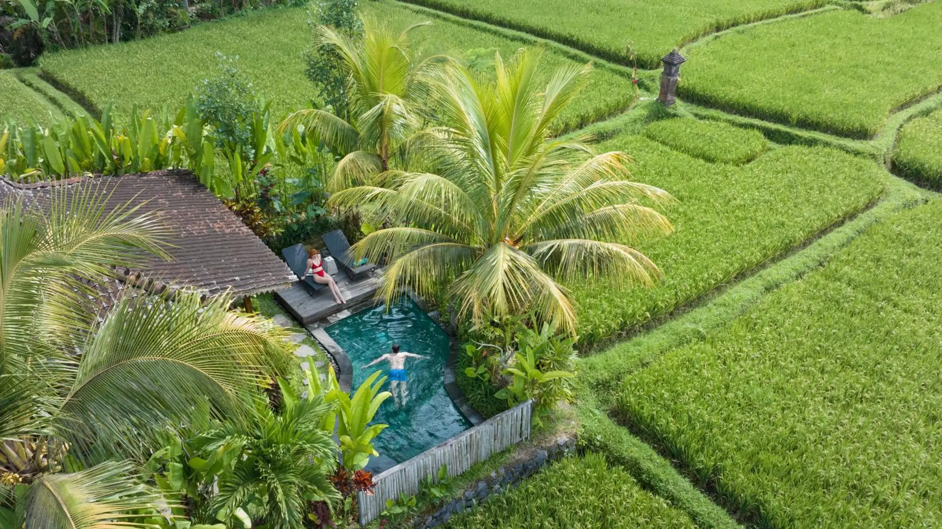 Bird's eye view in Santris Villas by GenuineHost Bird's eye view in Santris Villas by GenuineHost