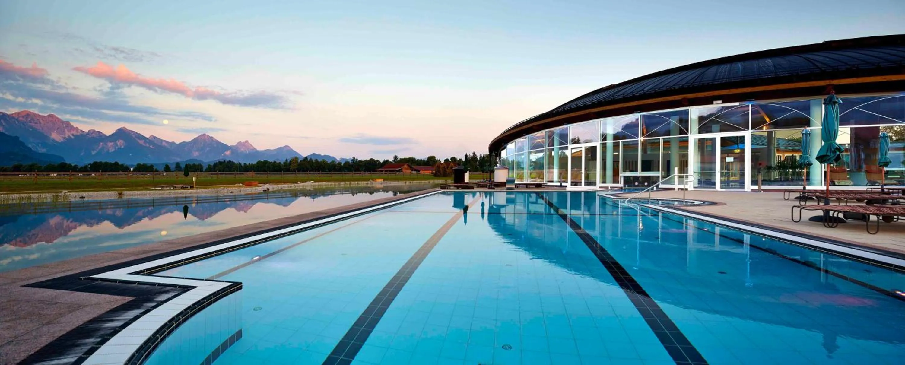 Swimming pool in Das König Ludwig Inspiration SPA