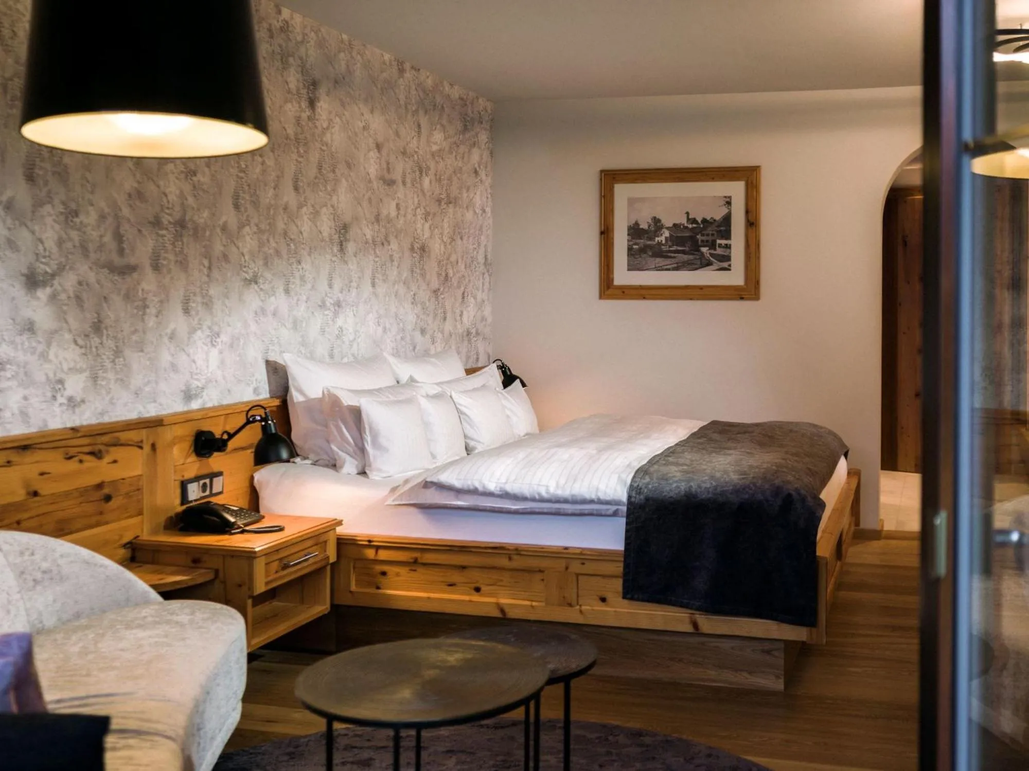 Bed in Das König Ludwig Inspiration SPA