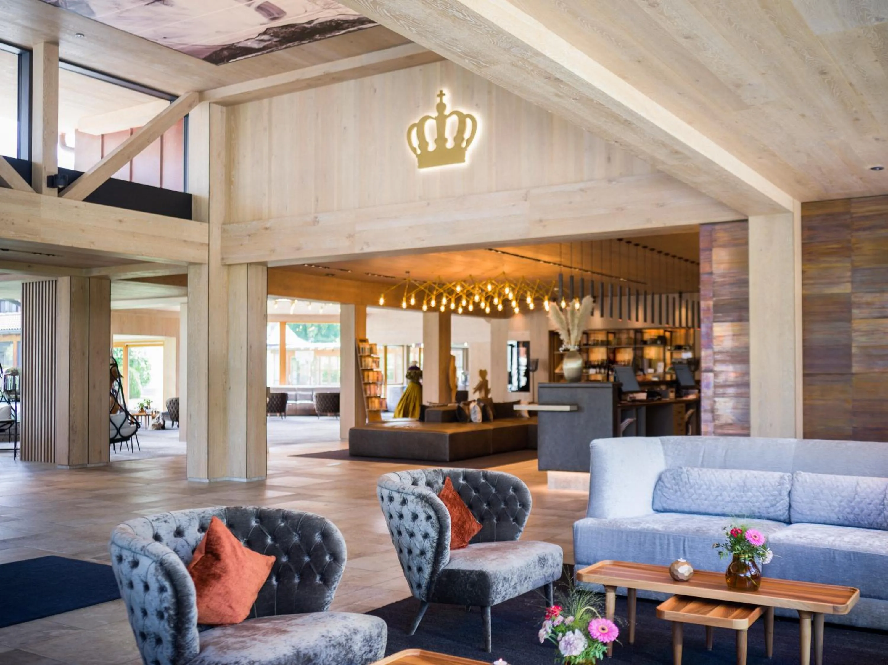 Lobby or reception in Das König Ludwig Inspiration SPA